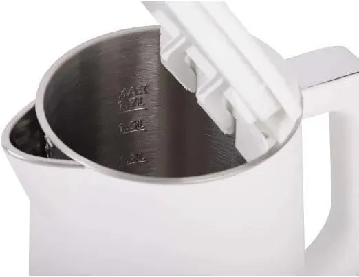 ELLE Panache 1.7L Digital Kettle Bianco – Bollitore Digitale Touch con Programmi per Tè