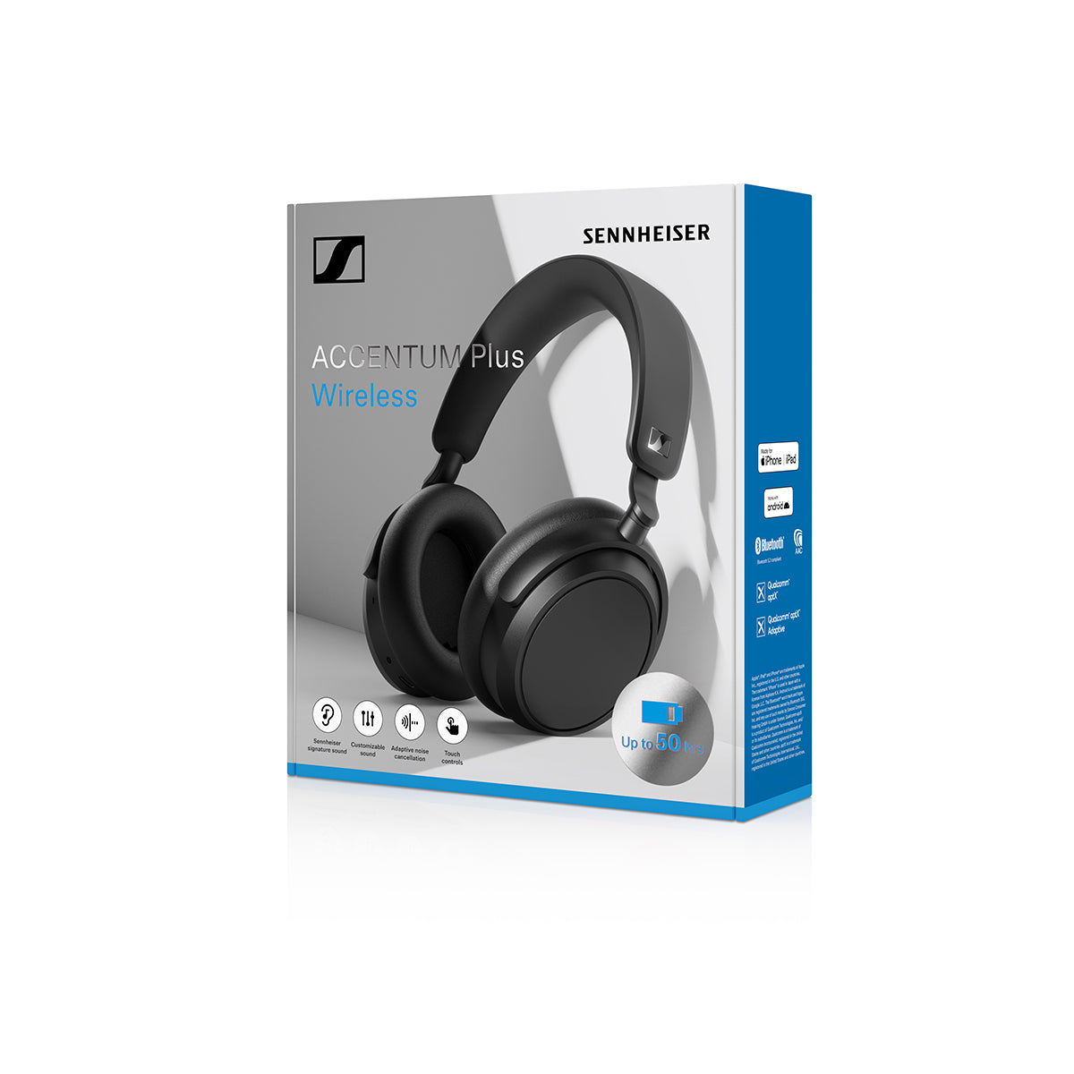 Sennheiser ACCENTUM Plus Wireless Black