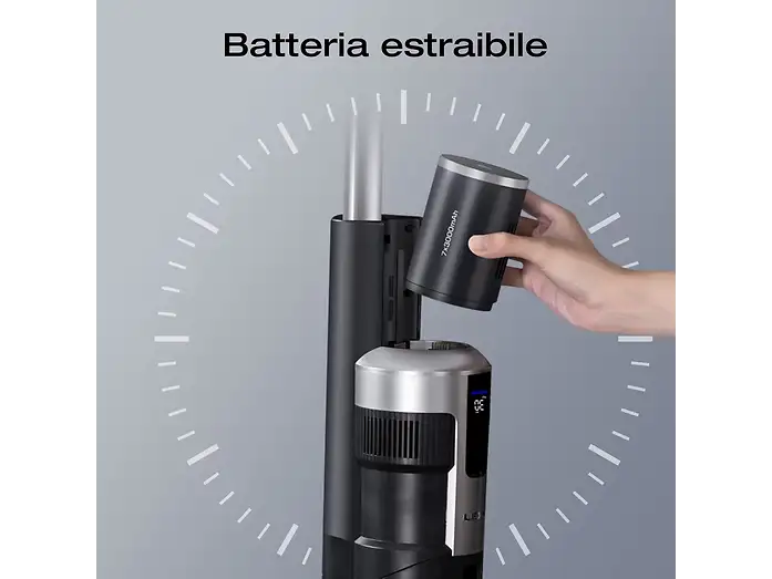 JIMMY HW9 – Aspirapolvere Lavapavimenti Cordless con Autopulizia