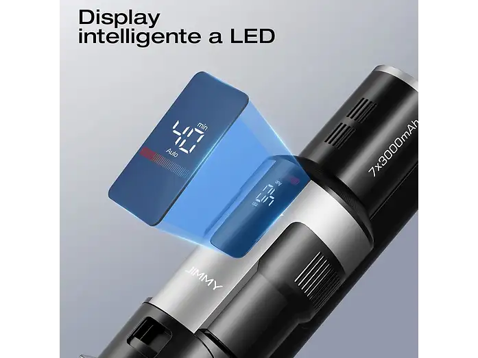JIMMY HW9 – Aspirapolvere Lavapavimenti Cordless con Autopulizia