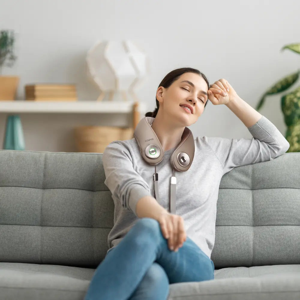 Renhpo - U-Neck Mini Massaggiatore Collo-Spalla