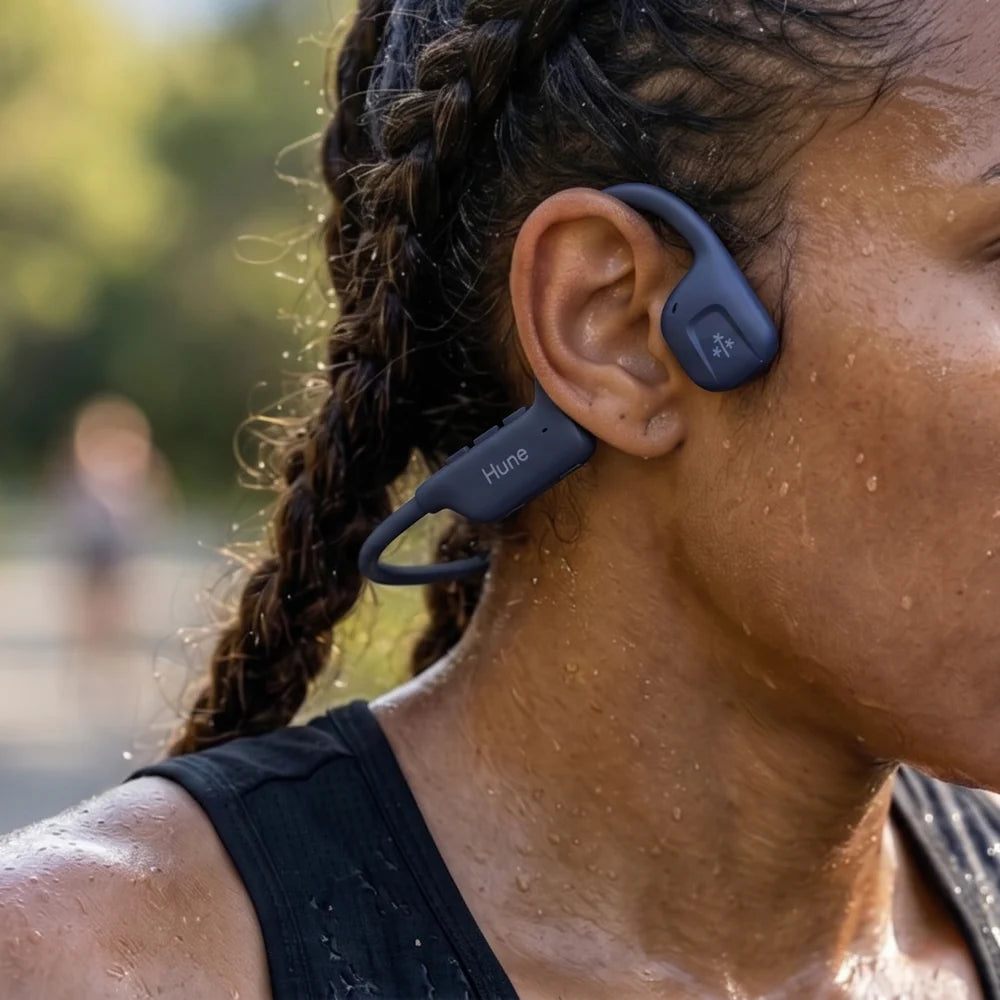 HUNE BRISA – Auricolari Open-Air Bluetooth 5.3 in Materiali Riciclati