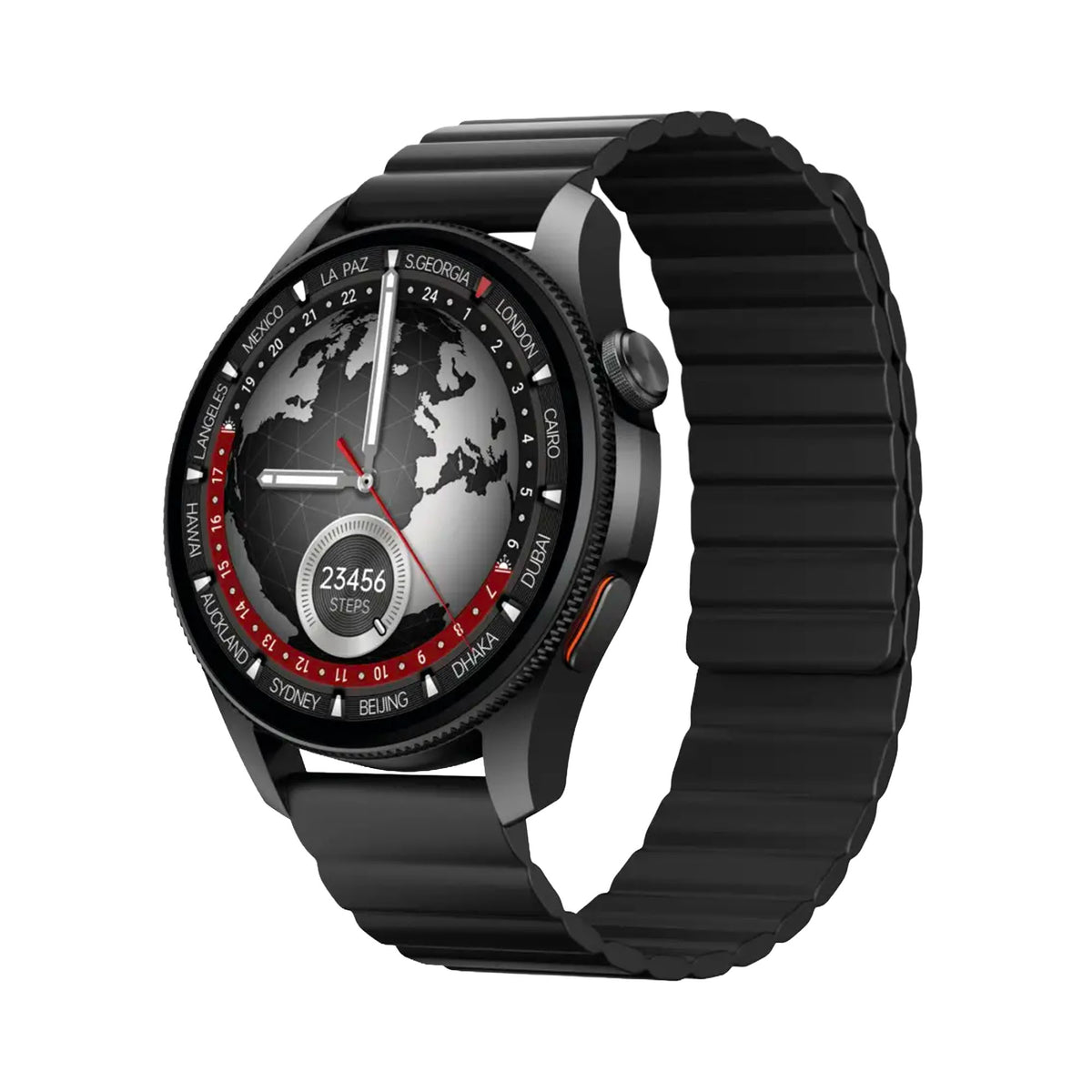 KSIX Horizon – Smartwatch con GPS, Display AMOLED 1,43", Bussola Digitale e Funzioni AI