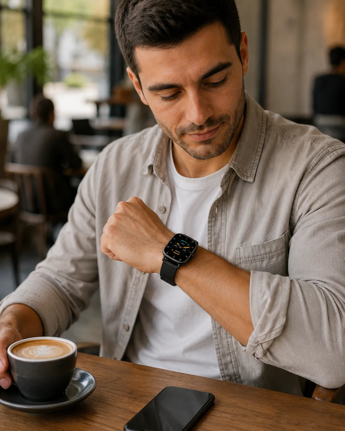 KSIX Pulse – Smartwatch 1,83" con Chiamate e 100+ Sport