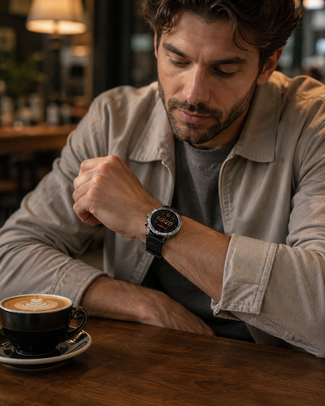 FITPADDY FitWatch Ranger GPS – Smartwatch AMOLED 1,43" con GPS Integrato, Chiamate Bluetooth e IP68
