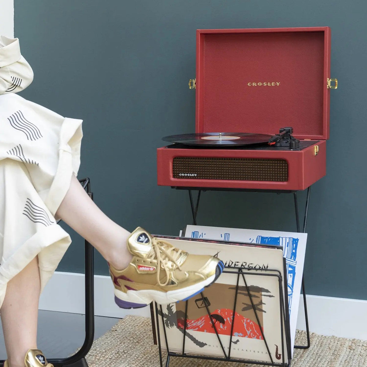 Crosley Voyager Burgundy