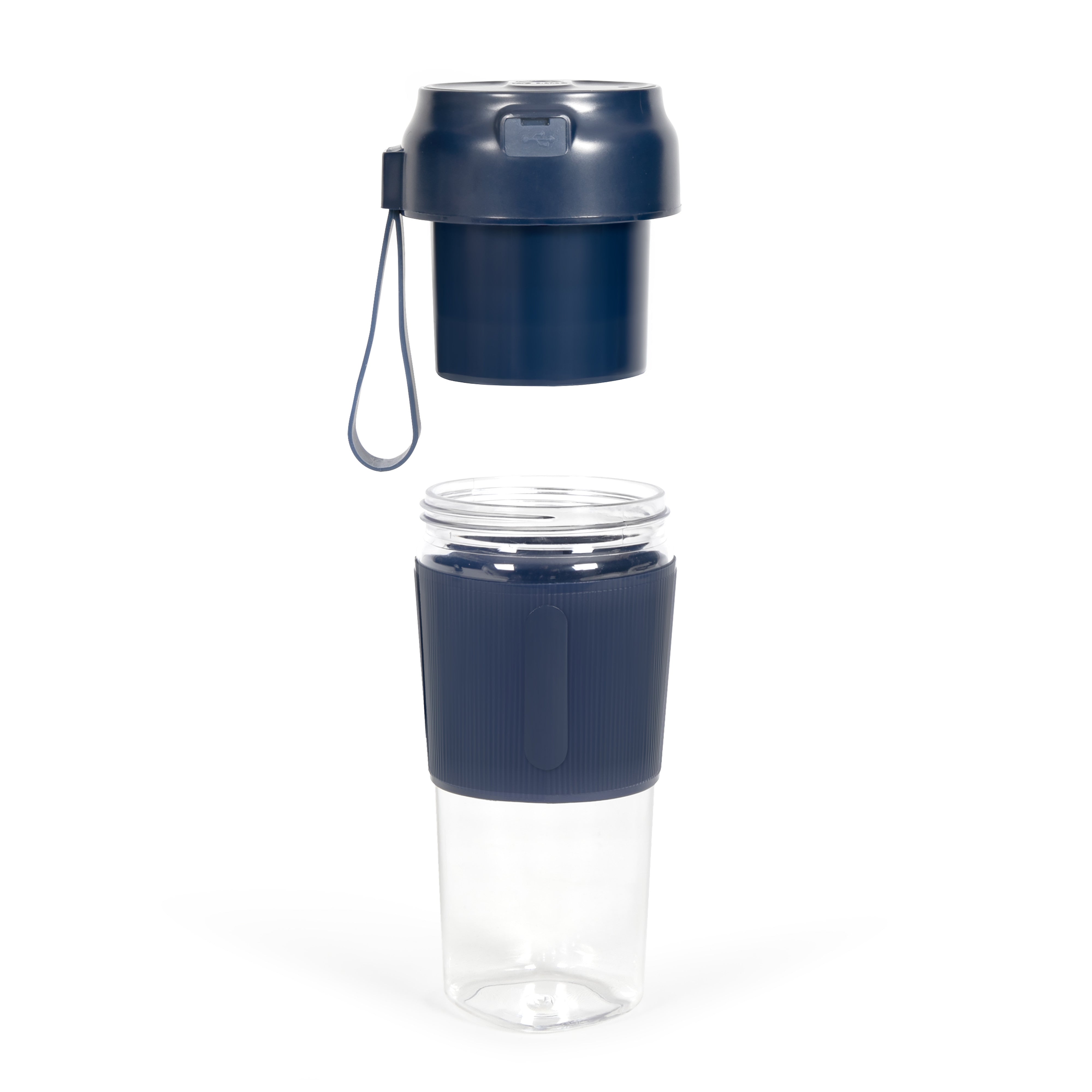 Delta Portable Blender Blue – Frullatore Portatile Ricaricabile con Bottiglia To-Go