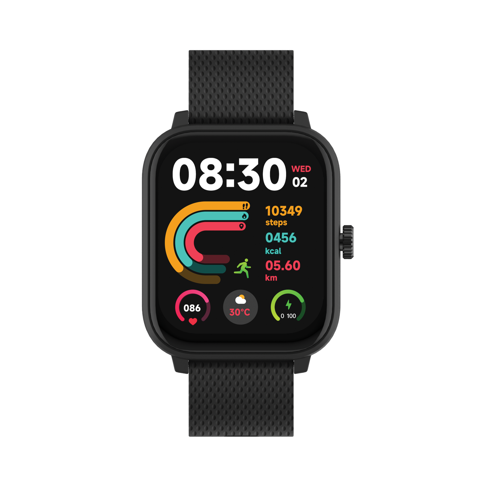 EcoWatch 4 – Smartwatch AMOLED con GPS Integrato e Chiamate Bluetooth