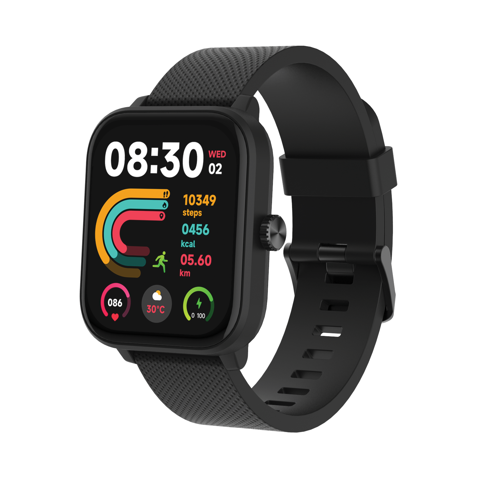 EcoWatch 4 – Smartwatch AMOLED con GPS Integrato e Chiamate Bluetooth