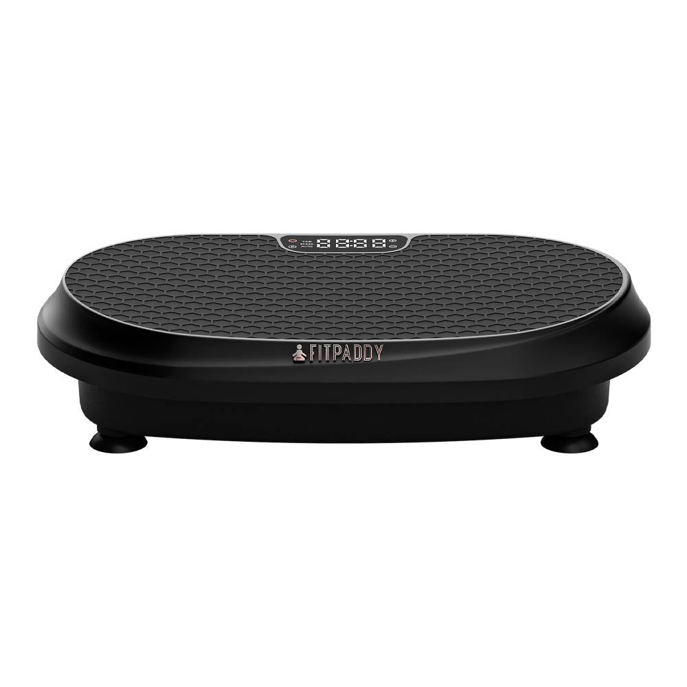FITPADDY FitPulse – Pedana Vibrante Fitness 200W con 9 Programmi e Bande Elastiche