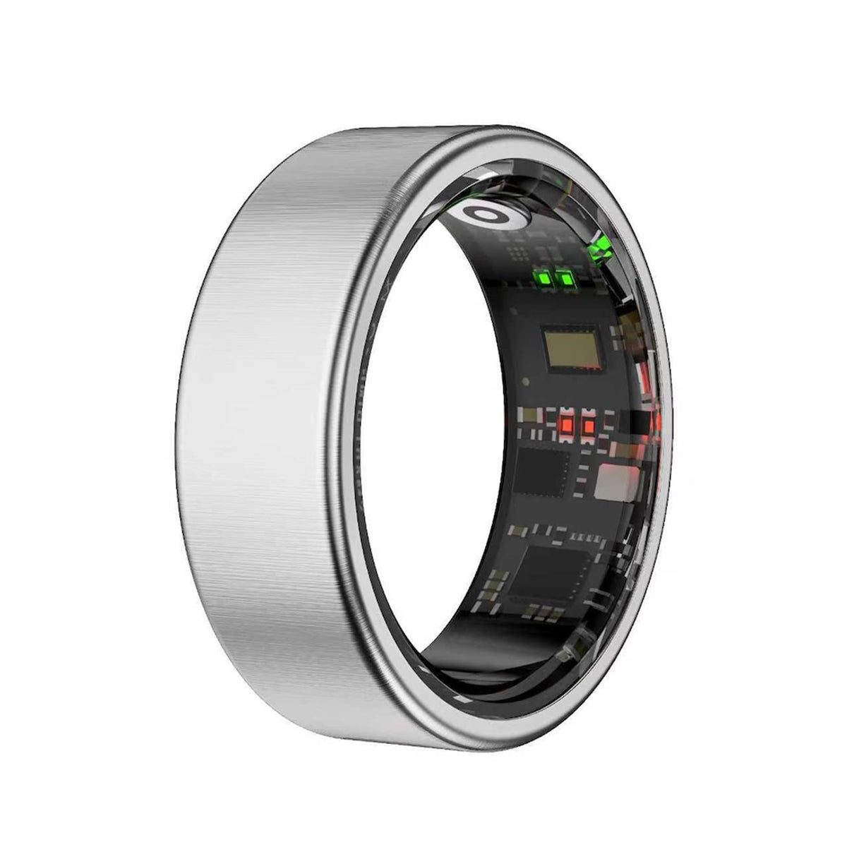 FITPADDY FitRing Pro – Smart Ring con Display LED Touch, Vibrazione, 100+ Sport e Monitoraggio 24h