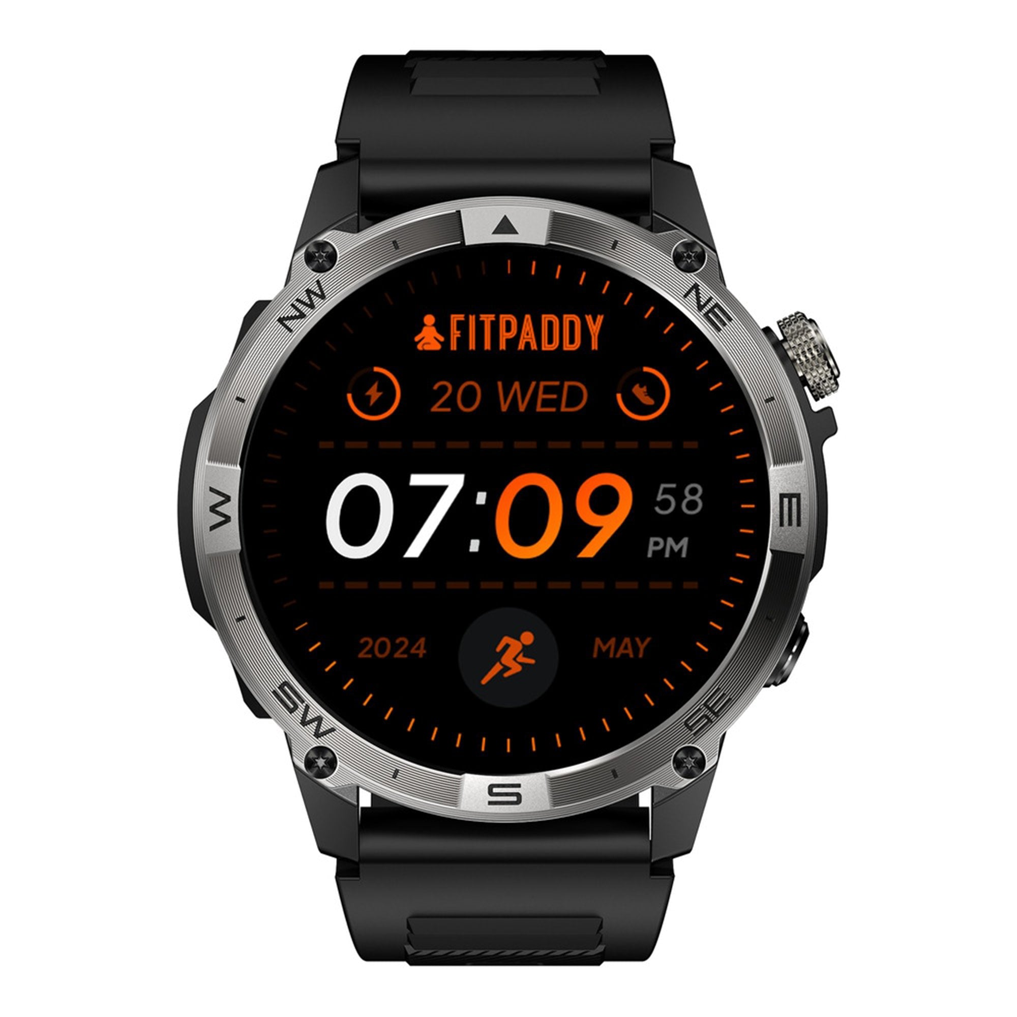 FITPADDY FitWatch Ranger GPS – Smartwatch AMOLED 1,43" con GPS Integrato, Chiamate Bluetooth e IP68
