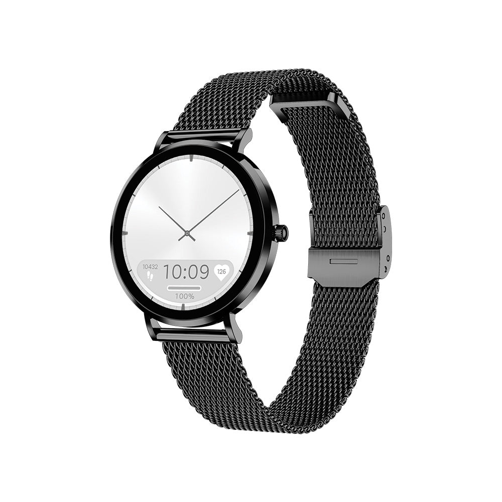 MAXCOM FW28 Selen Mini Black Smartwatch – AMOLED Compatto con Chiamate e Monitoraggio Salute