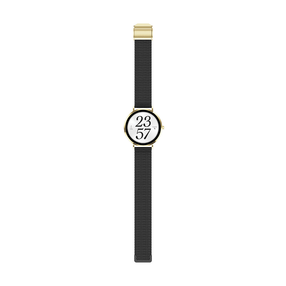 MAXCOM FW28 Selen Mini Gold Smartwatch – AMOLED Compatto con Chiamate e Monitoraggio Salute