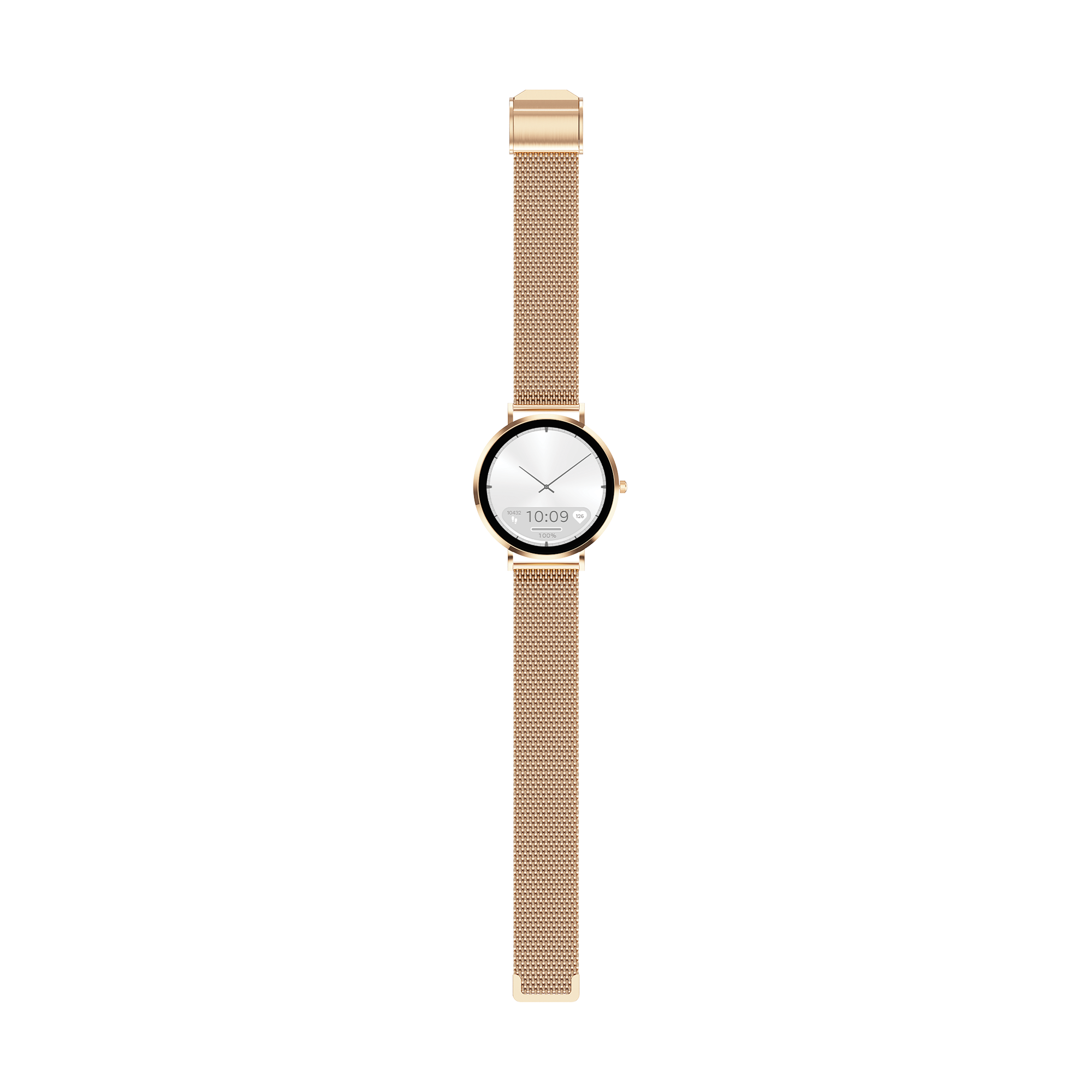 MAXCOM FW28 Selen Mini Pink Gold Smartwatch – AMOLED Compatto con Chiamate e Monitoraggio Salute
