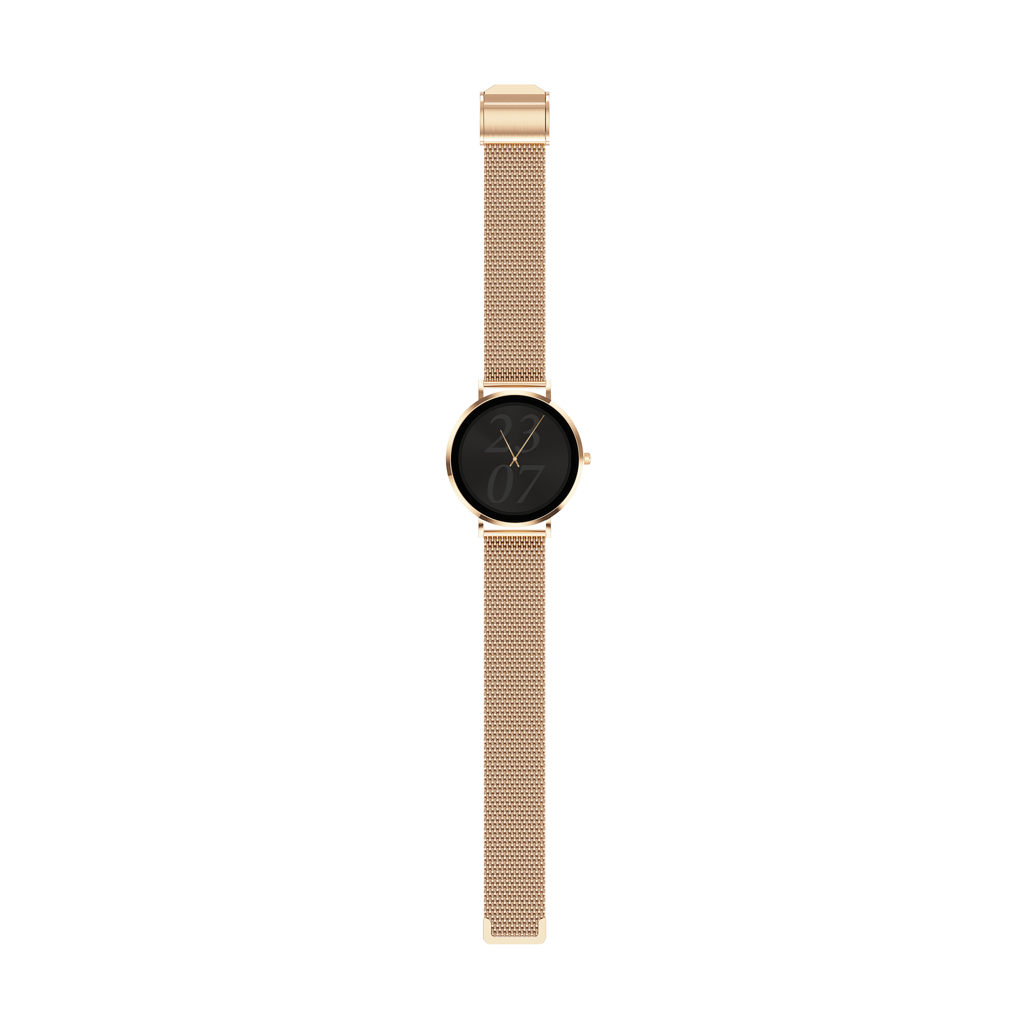 MAXCOM FW28 Selen Mini Pink Gold Smartwatch – AMOLED Compatto con Chiamate e Monitoraggio Salute