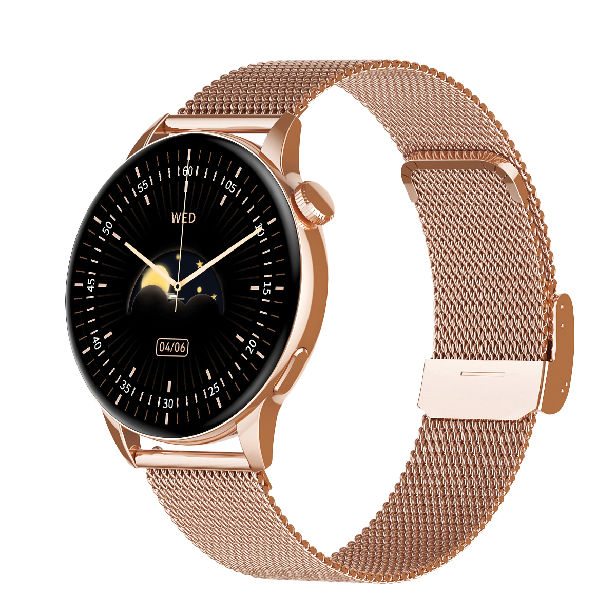 MAXCOM FW58 Vanad Pro Smartwatch Gold – AMOLED 1.3” e Funzioni Smart Avanzate