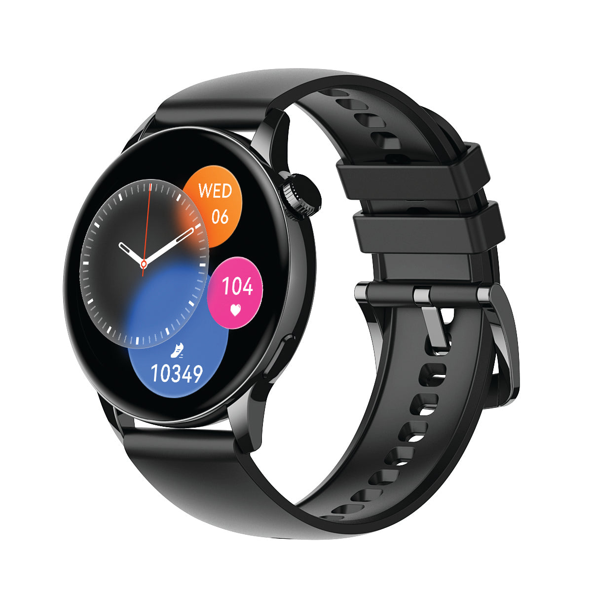 MAXCOM FW58 Vanad Pro Smartwatch Nero – AMOLED 1.3” con Chiamate Bluetooth e Monitoraggio Avanzato