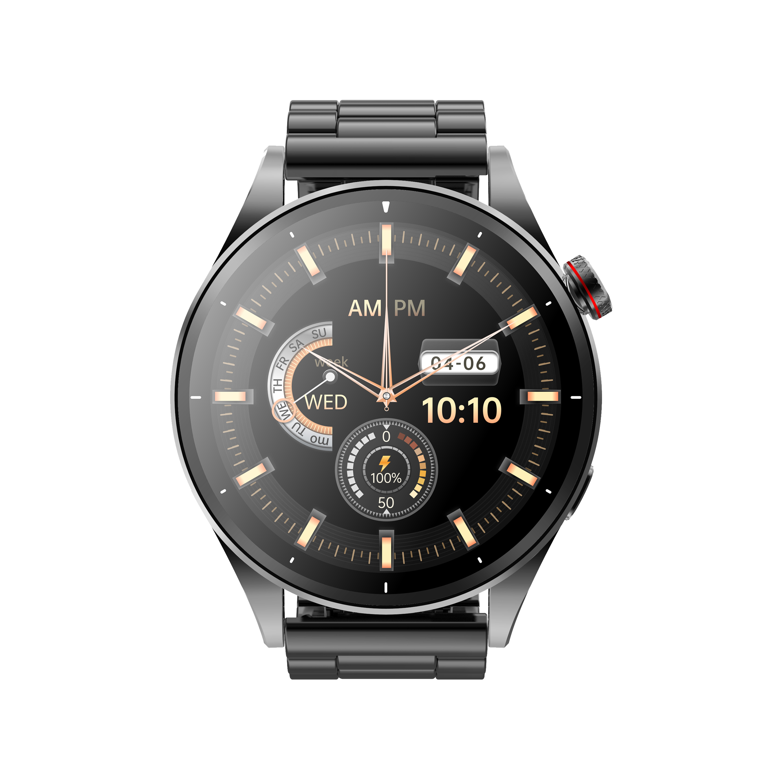 MAXCOM FW66 Iron R Smartwatch Grigio/Nero – AMOLED 1.43” e Chiamate Bluetooth