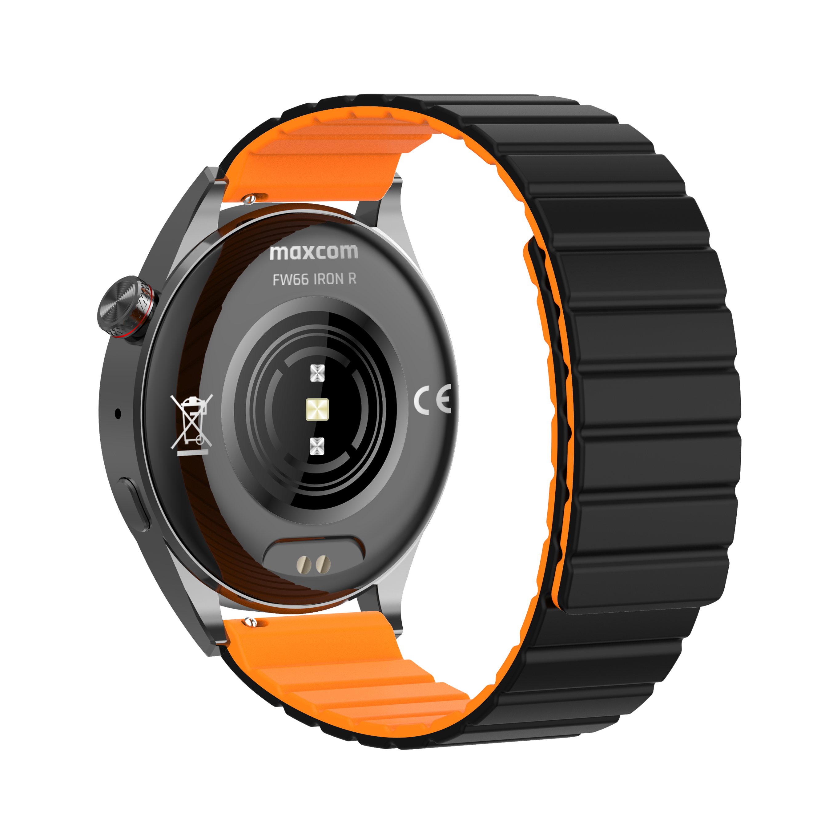 MAXCOM FW66 Iron R Smartwatch Grigio/Nero – AMOLED 1.43” e Chiamate Bluetooth