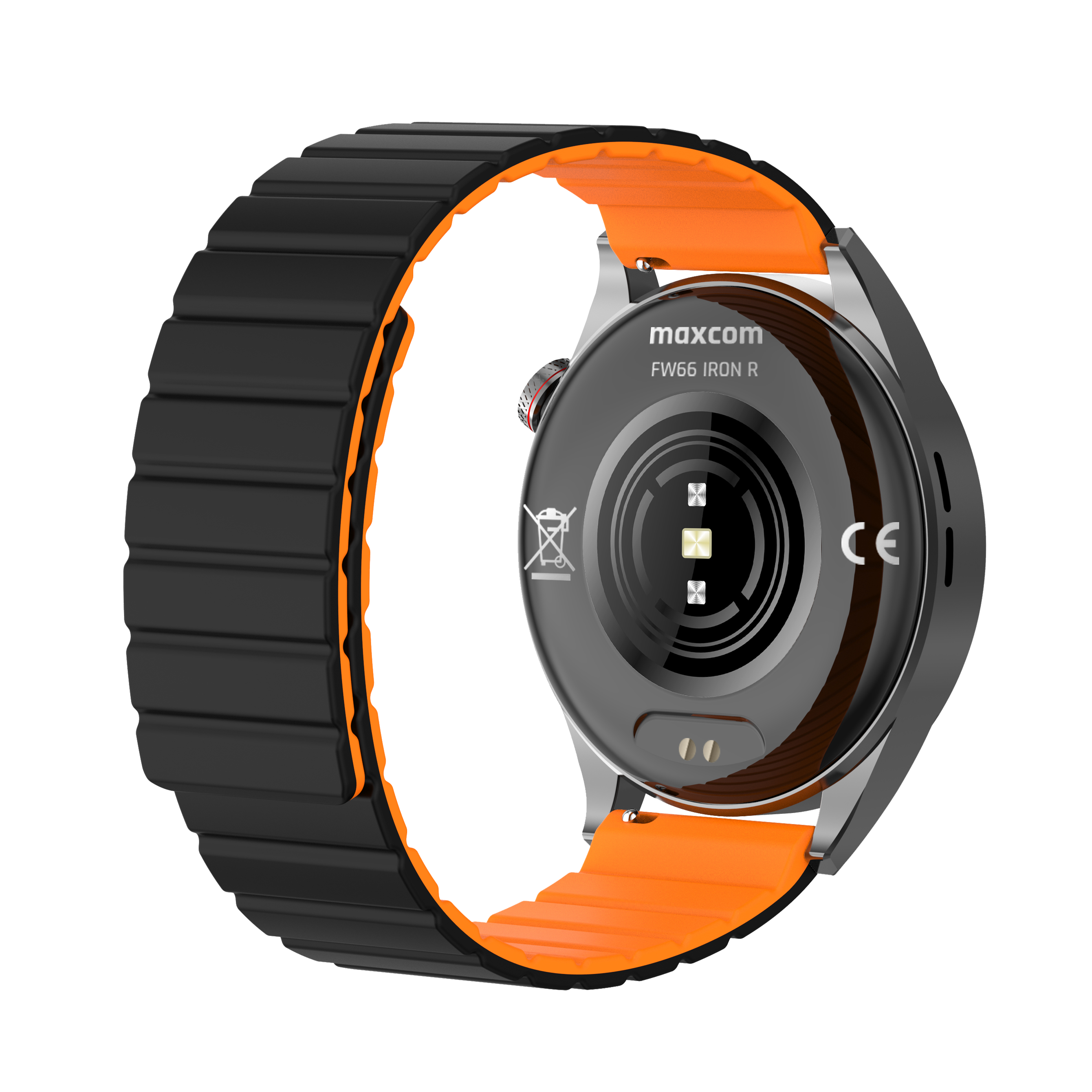 MAXCOM FW66 Iron R Smartwatch Grigio/Nero – AMOLED 1.43” e Chiamate Bluetooth
