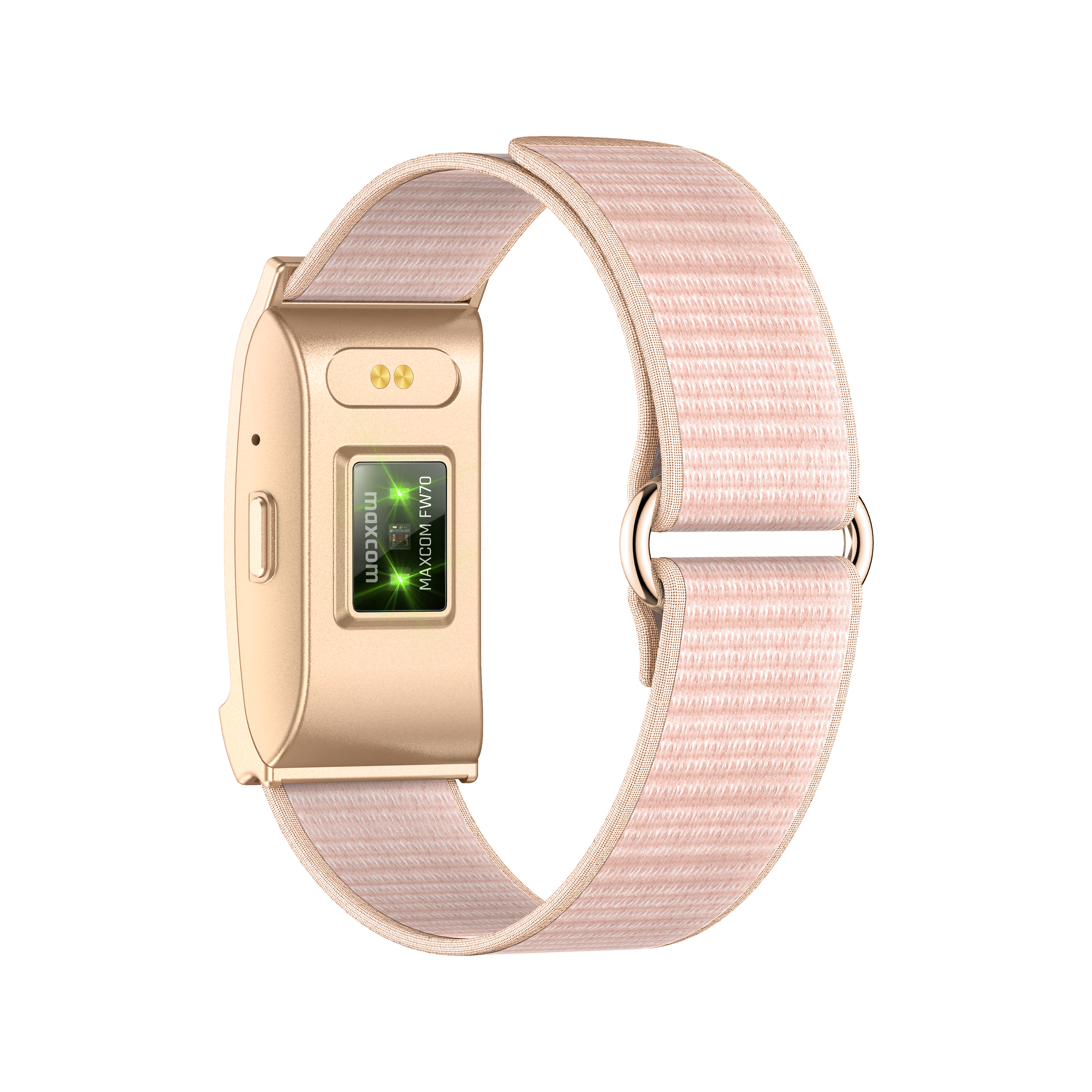 MAXCOM FW70 Vibe Smartband Gold – Monitoraggio Salute e Attività con Autonomia Estesa