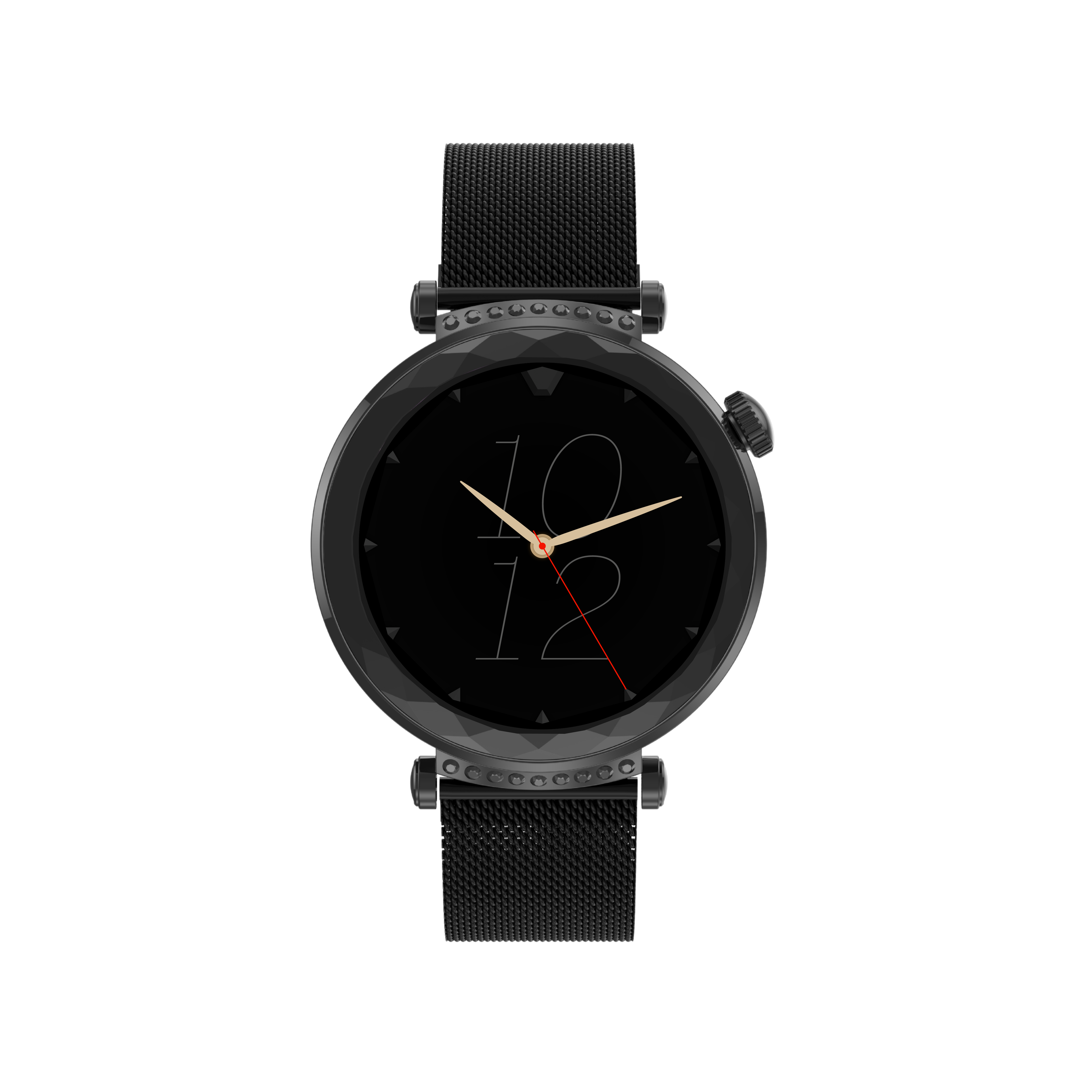 MAXCOM FW73 Onyx Smartwatch Nero – AMOLED 1.19” con Chiamate Bluetooth e Design Elegante