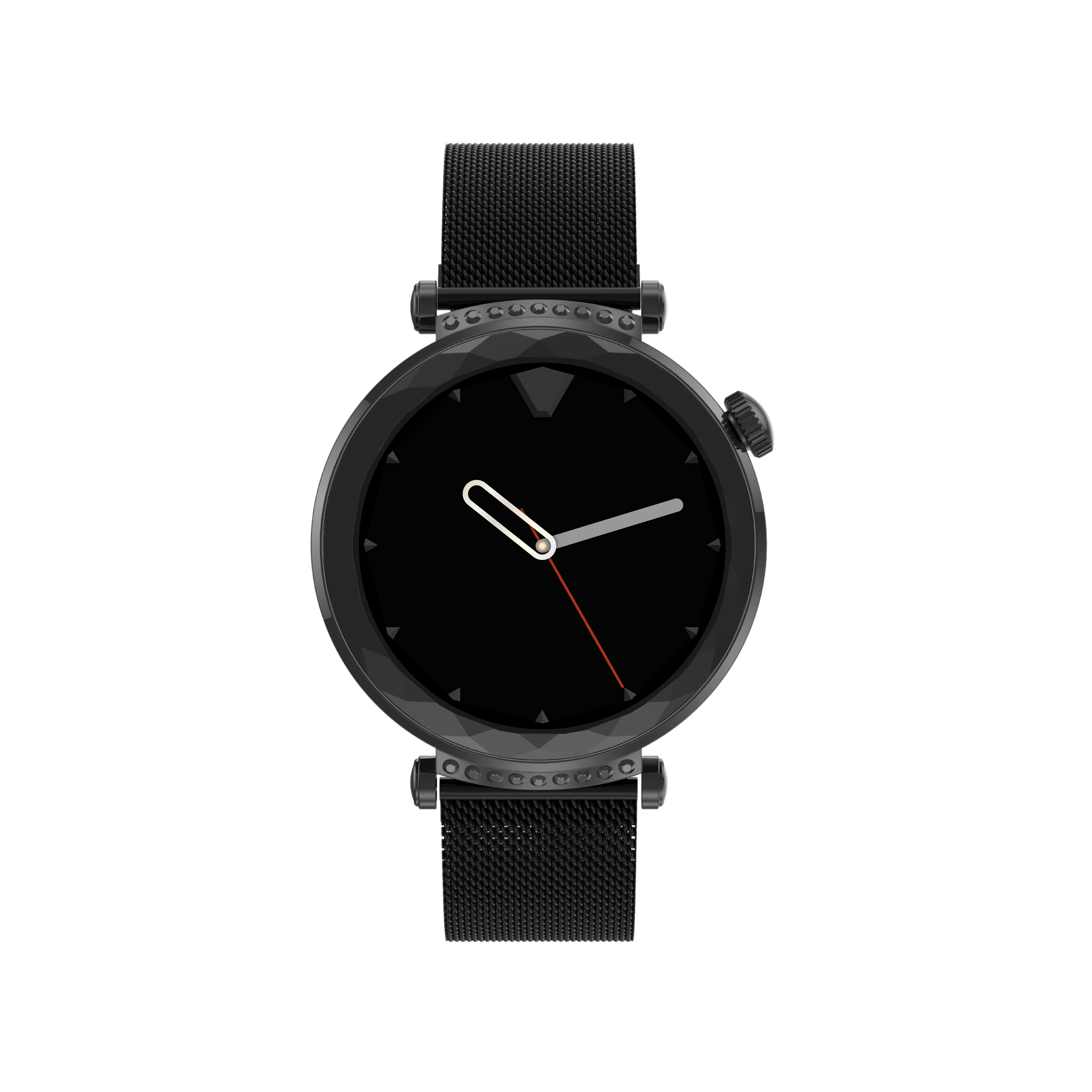 MAXCOM FW73 Onyx Smartwatch Nero – AMOLED 1.19” con Chiamate Bluetooth e Design Elegante