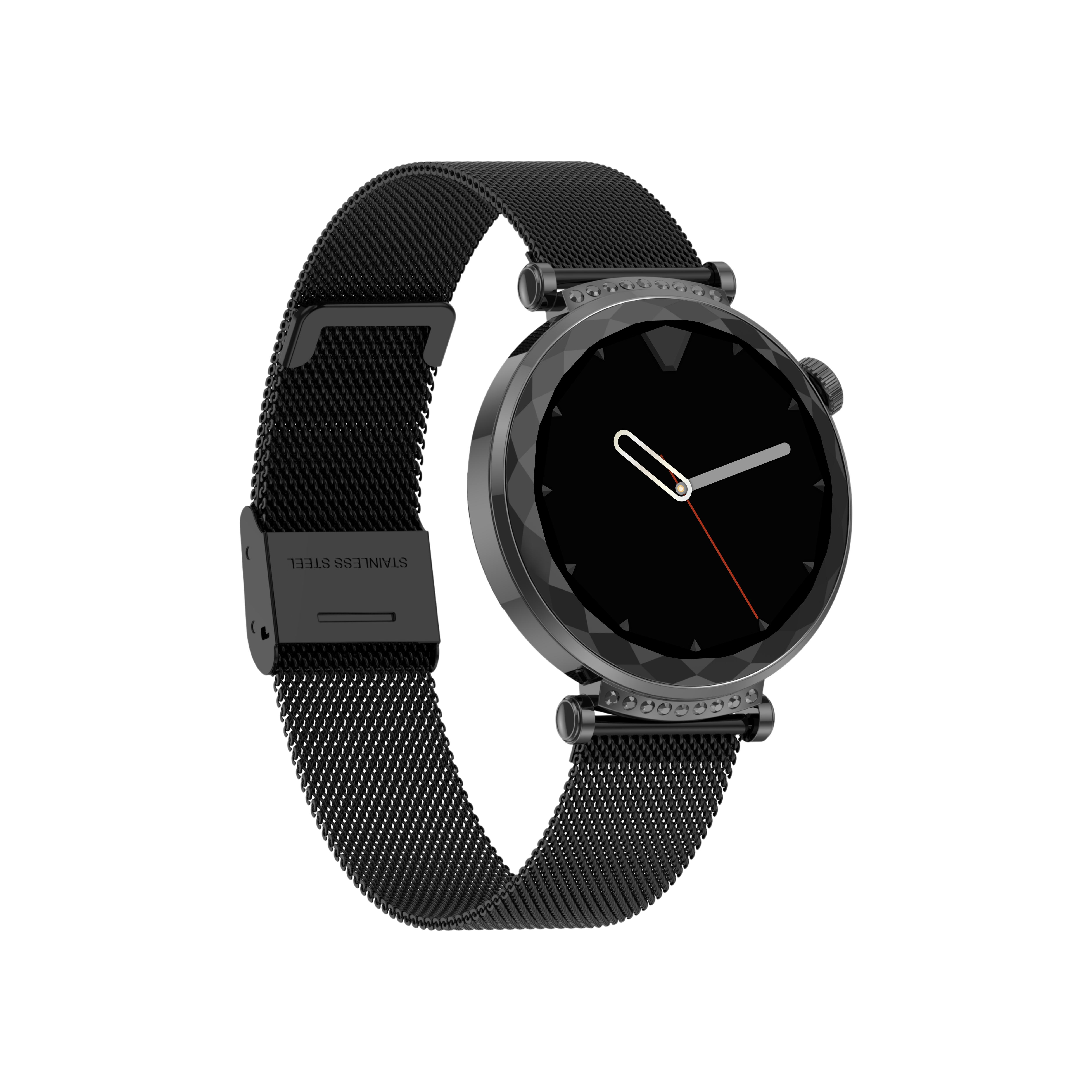 MAXCOM FW73 Onyx Smartwatch Nero – AMOLED 1.19” con Chiamate Bluetooth e Design Elegante