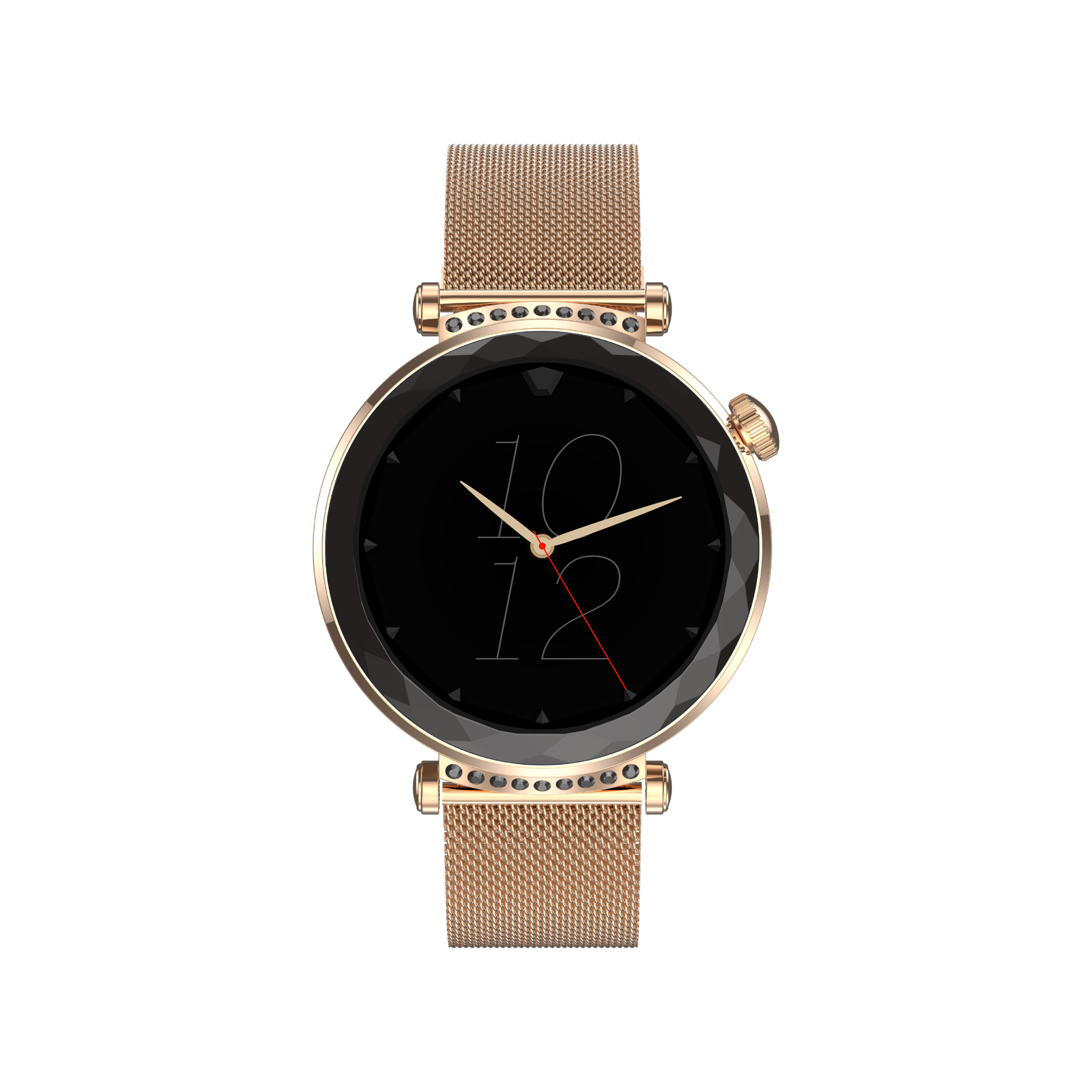 MAXCOM FW73 Onyx Smartwatch Gold – AMOLED 1.19” con Chiamate Bluetooth e Design Elegante