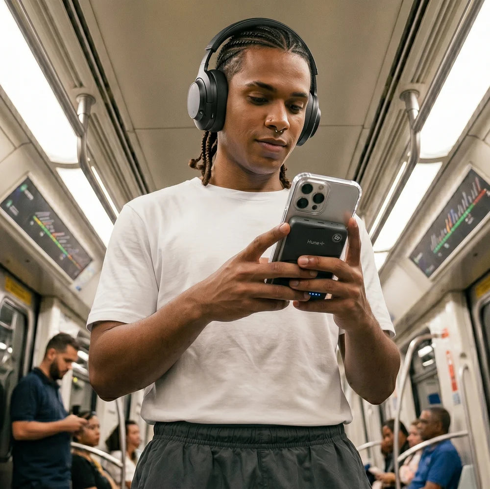 HUNE AURORA Modular – Cuffie Wireless Over-Ear ANC Modulari in Materiali Riciclati