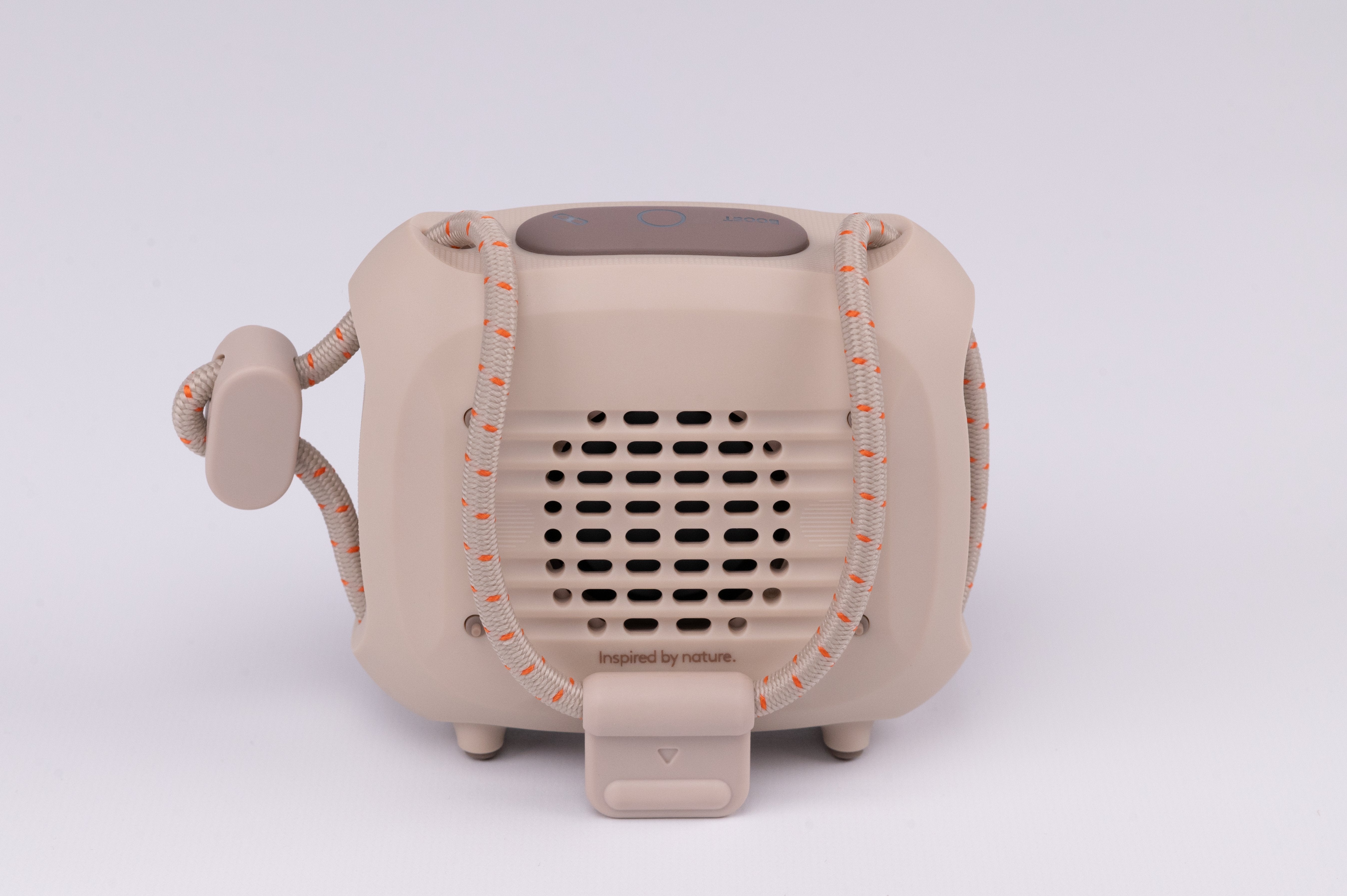 HUNE SAUCO™ Beige – Speaker Bluetooth Portatile Outdoor in Materiali Riciclati