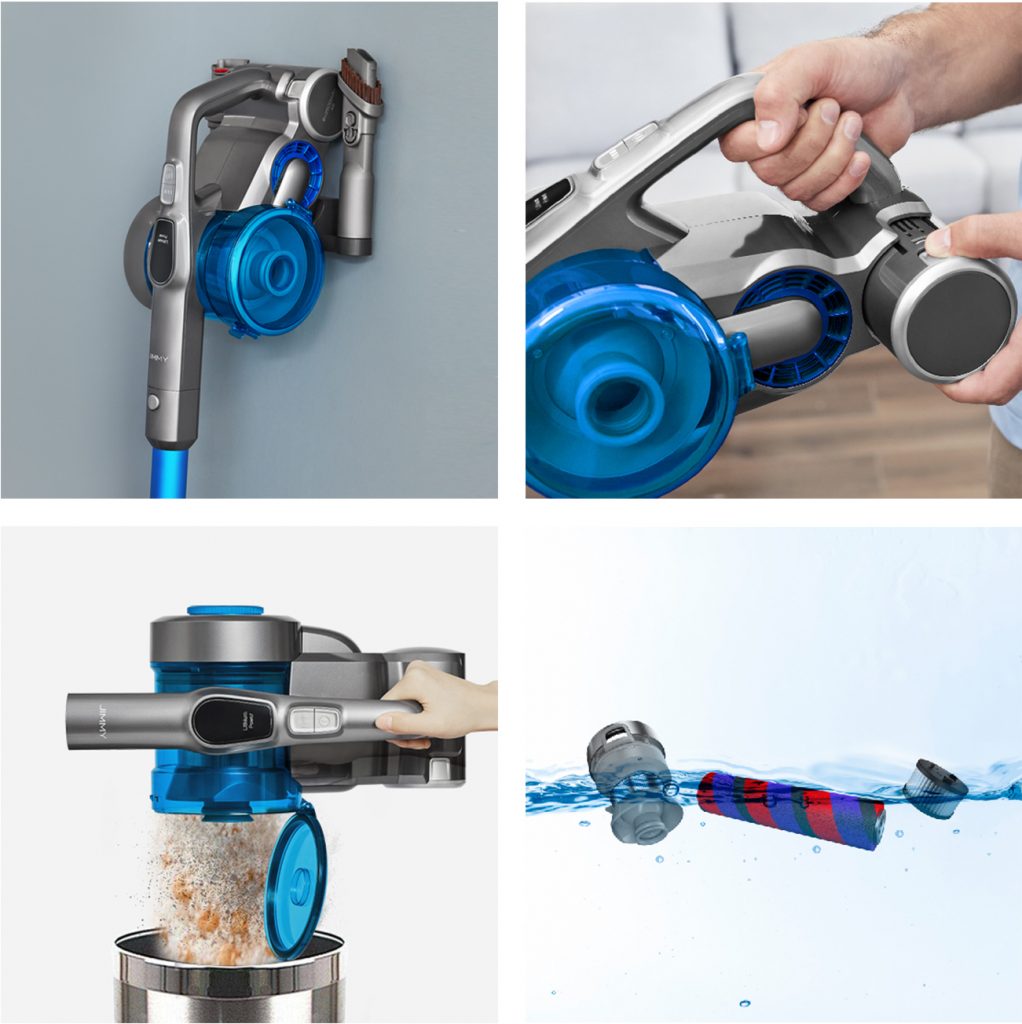 JIMMY JV85 – Aspirapolvere Cordless 500 W con Accessori