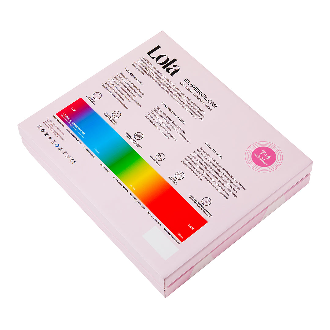 Lola Superglow LED 7+1 Face Mask