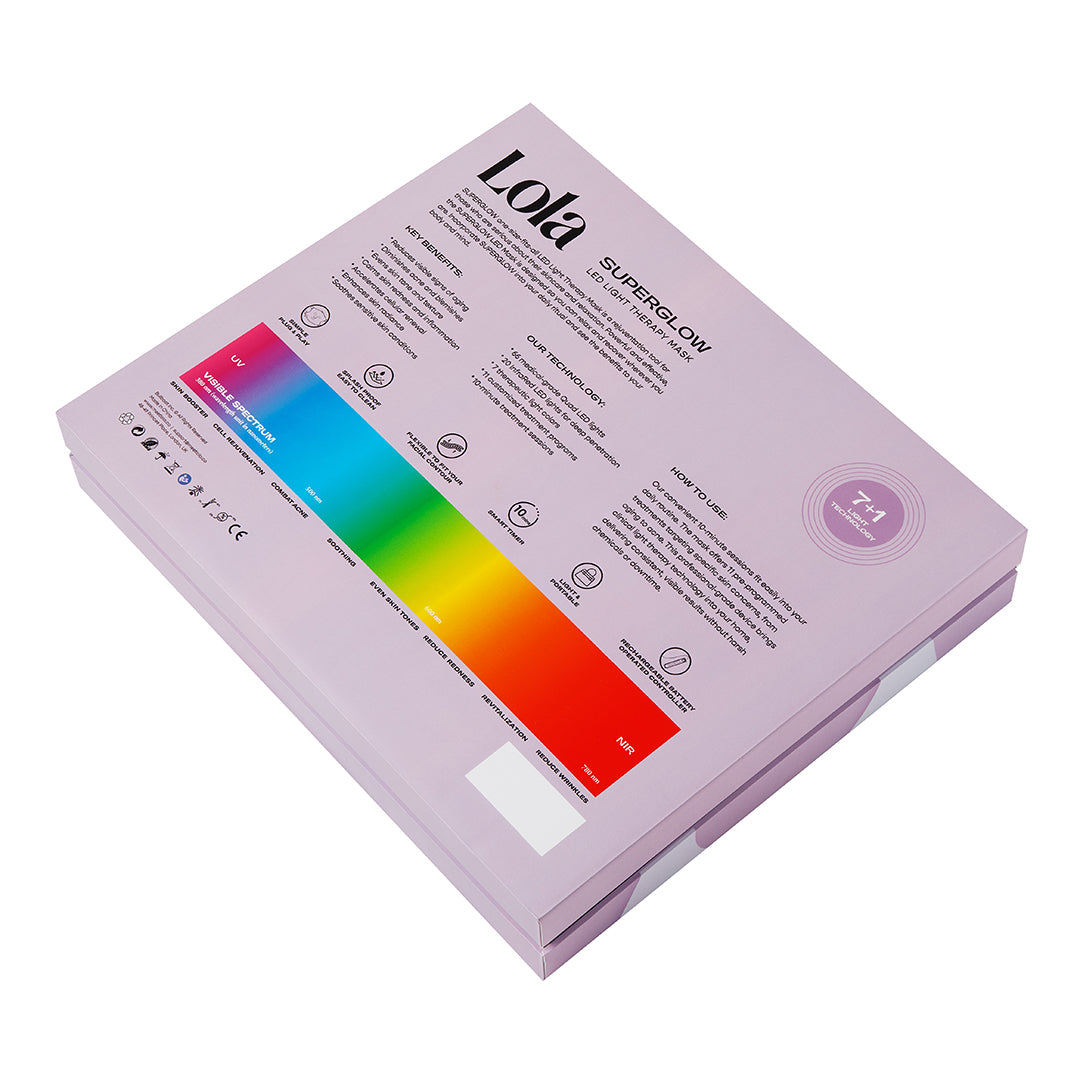 Lola Superglow LED 7+1 Face Mask