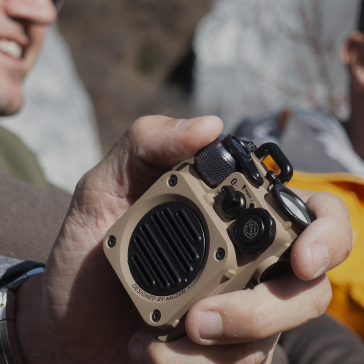 MUZEN Wild Mini Rugged Speaker Bluetooth portatile