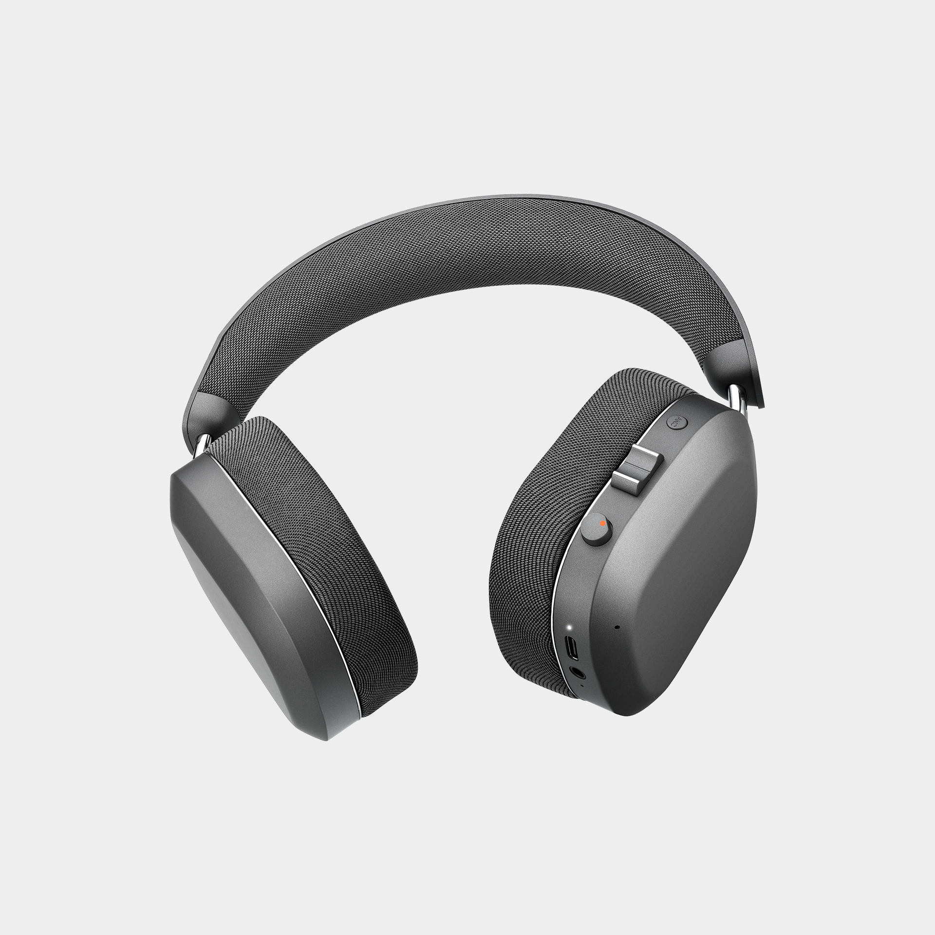 MONDO by Defunc ANC Headphones Grey – Cuffie Over-Ear Wireless con Active Noise Cancelling