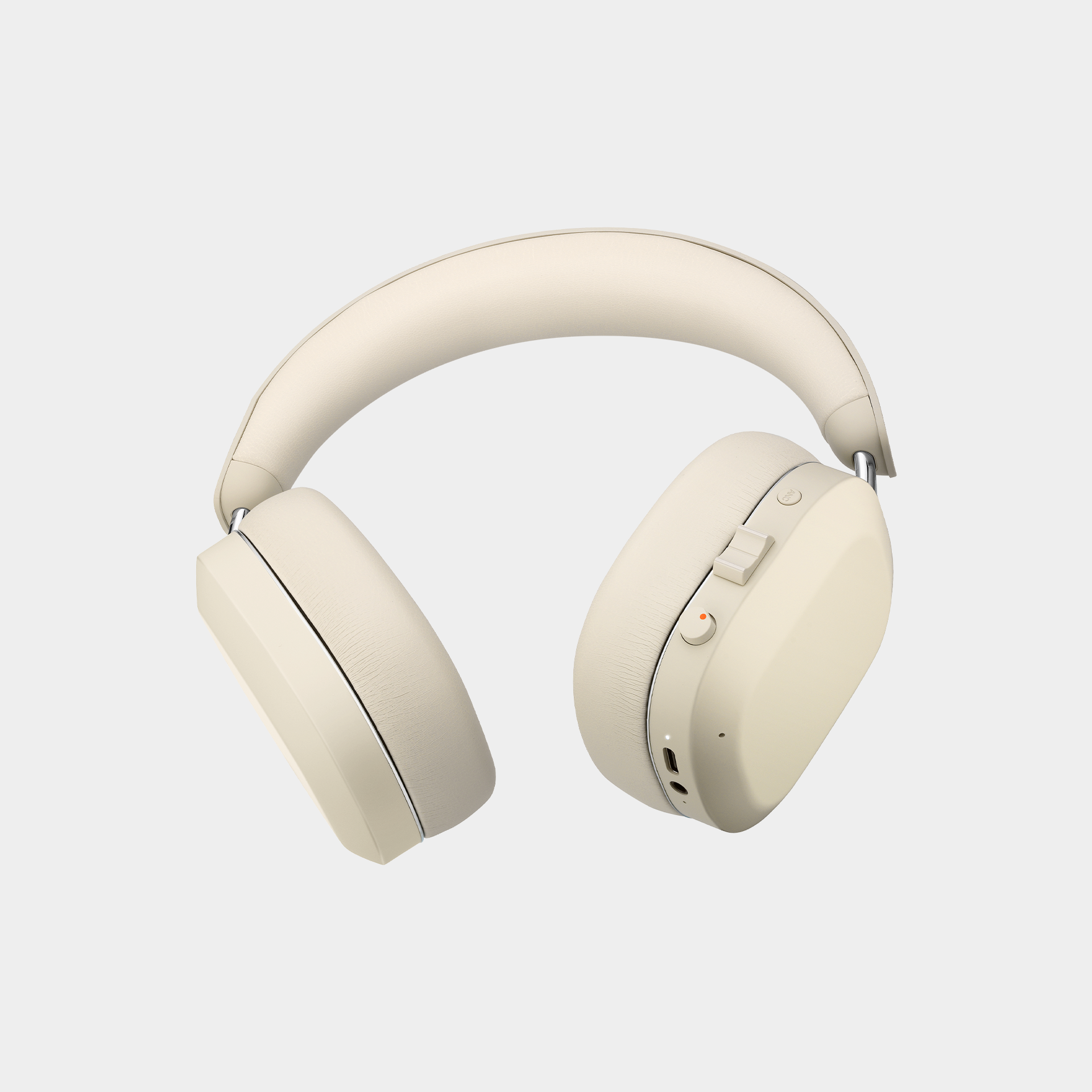 MONDO by Defunc ANC Headphones Beige – Cuffie Over-Ear Wireless con Active Noise Cancelling