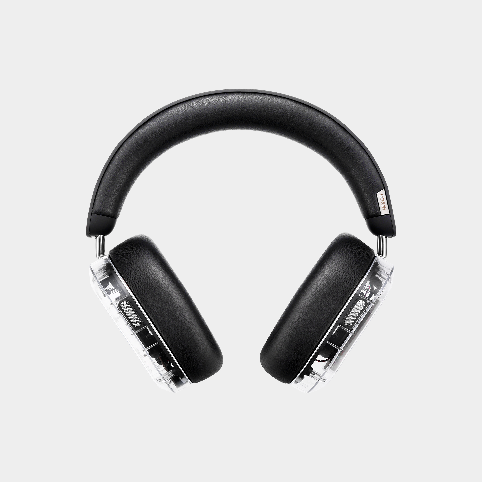 MONDO by Defunc ANC Headphones Transparent – Cuffie Over-Ear Wireless con Active Noise Cancelling
