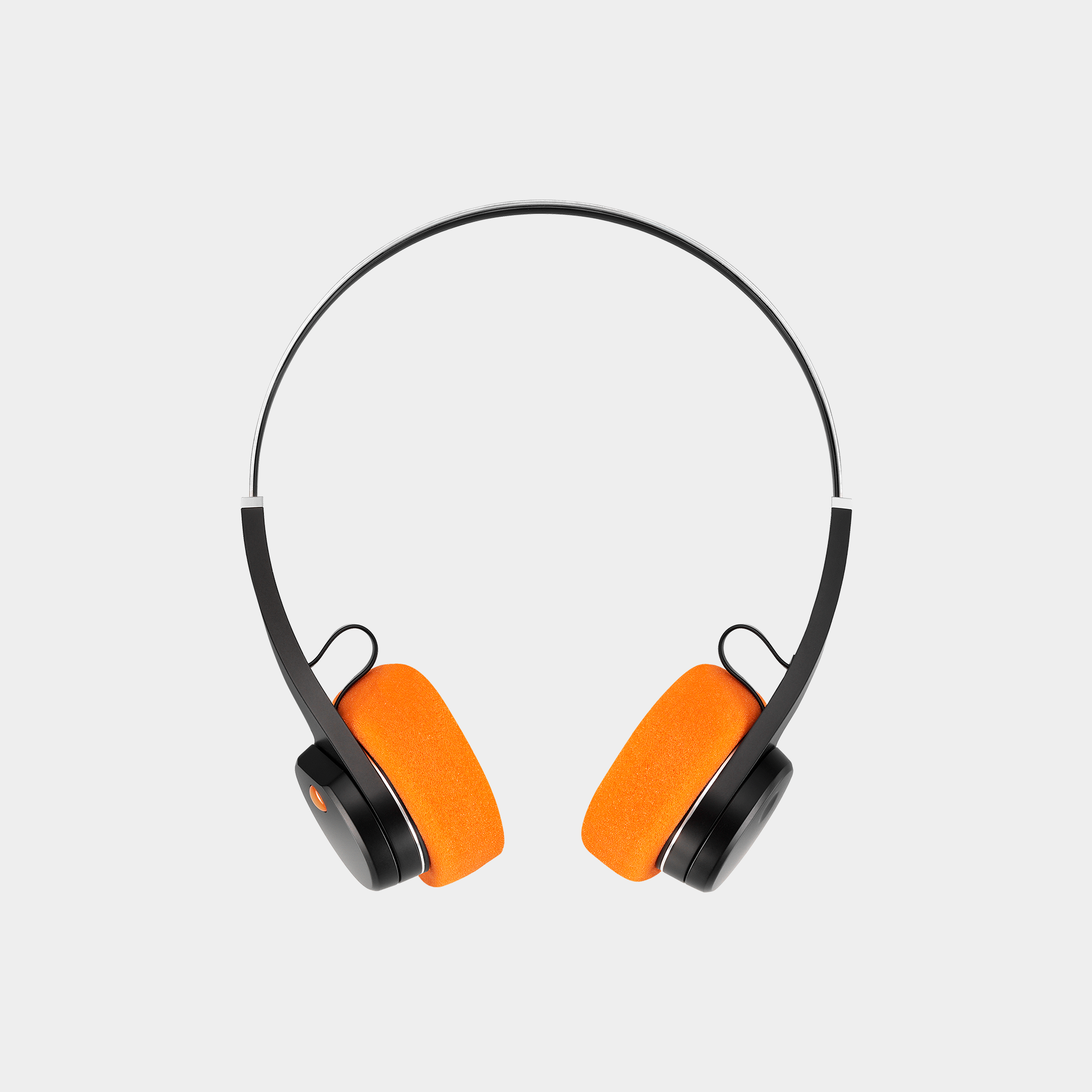 MONDO by Defunc Freestyle Headphones Black – Cuffie Wireless On-Ear Retro Bluetooth Nere