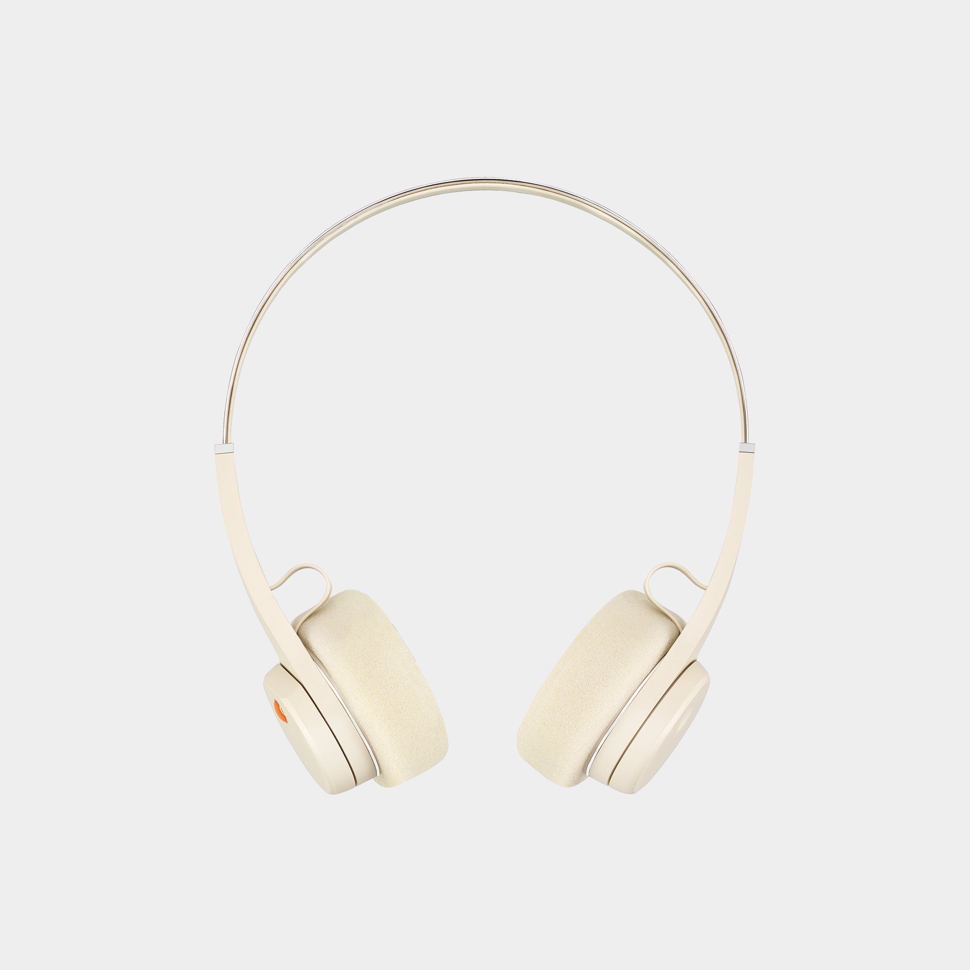 MONDO by Defunc Freestyle Headphones Beige – Cuffie Wireless On-Ear Retro Bluetooth