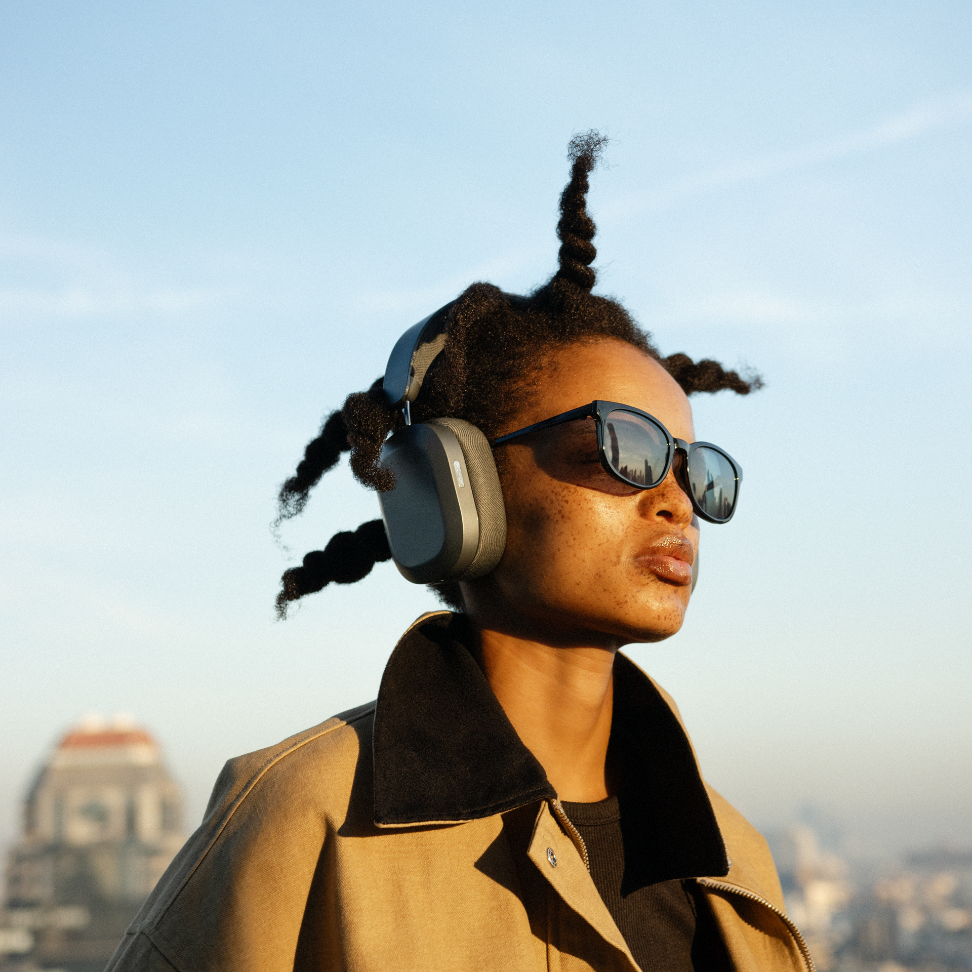 MONDO by Defunc ANC Headphones Grey – Cuffie Over-Ear Wireless con Active Noise Cancelling