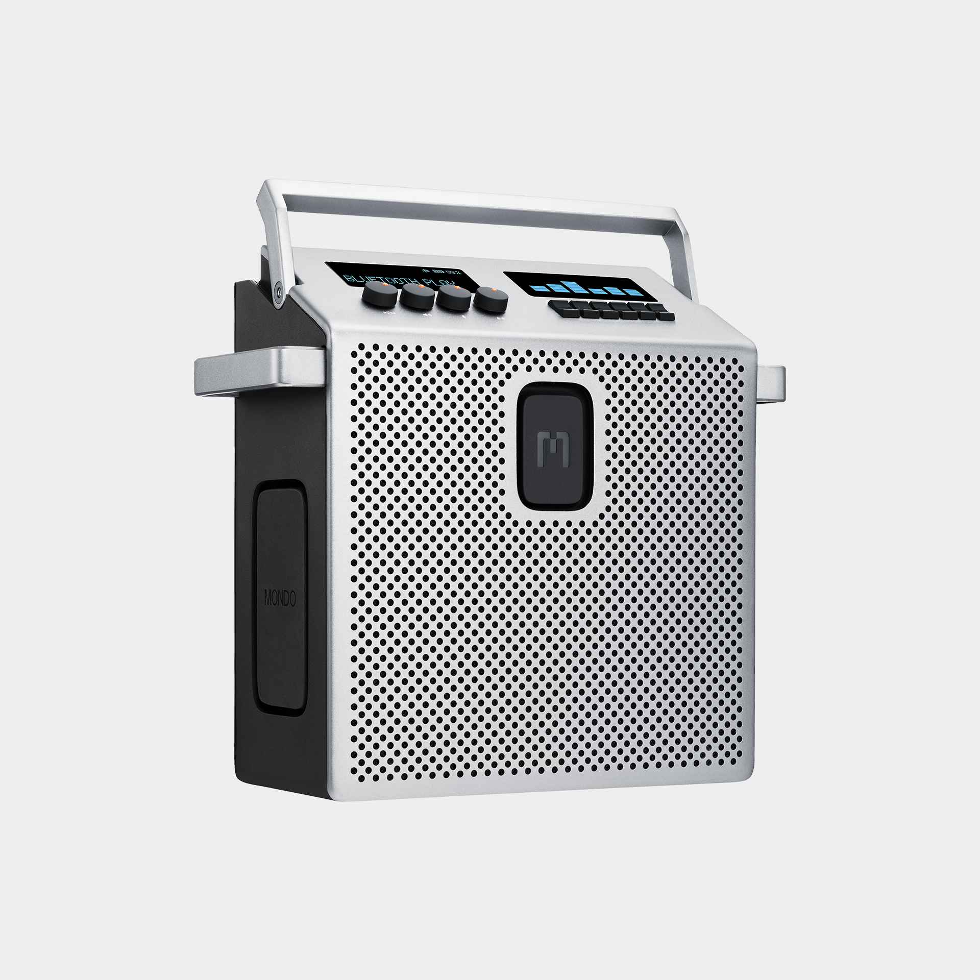 MONDO by Defunc BT Speaker Medium Grey – Speaker Bluetooth Wireless Metal Grey