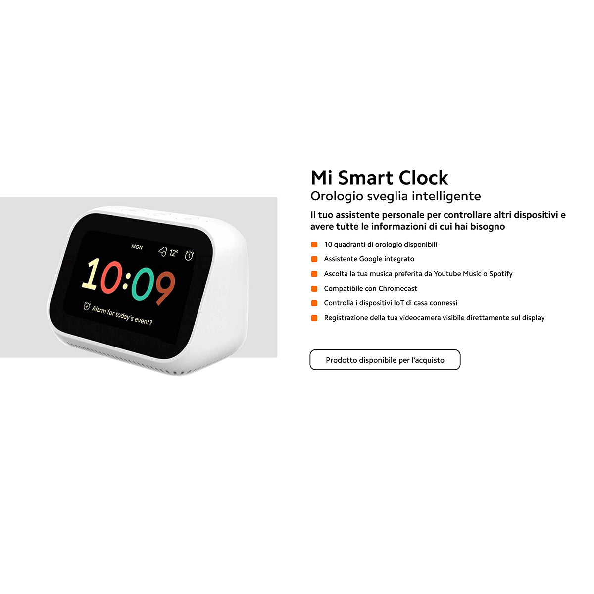 Xiaomi Mi Smart Clock