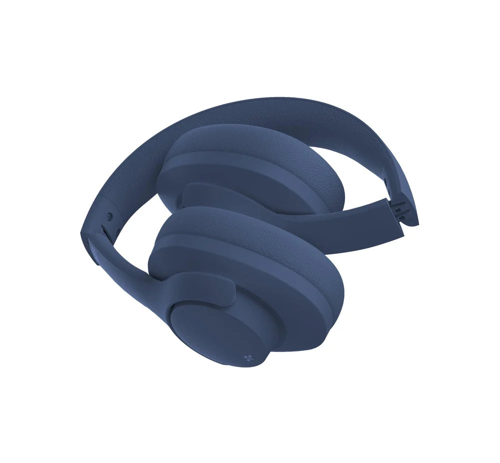 HUNE FLORA™ Oceano – Cuffie Bluetooth On-Ear Pieghevoli in Materiali Riciclati