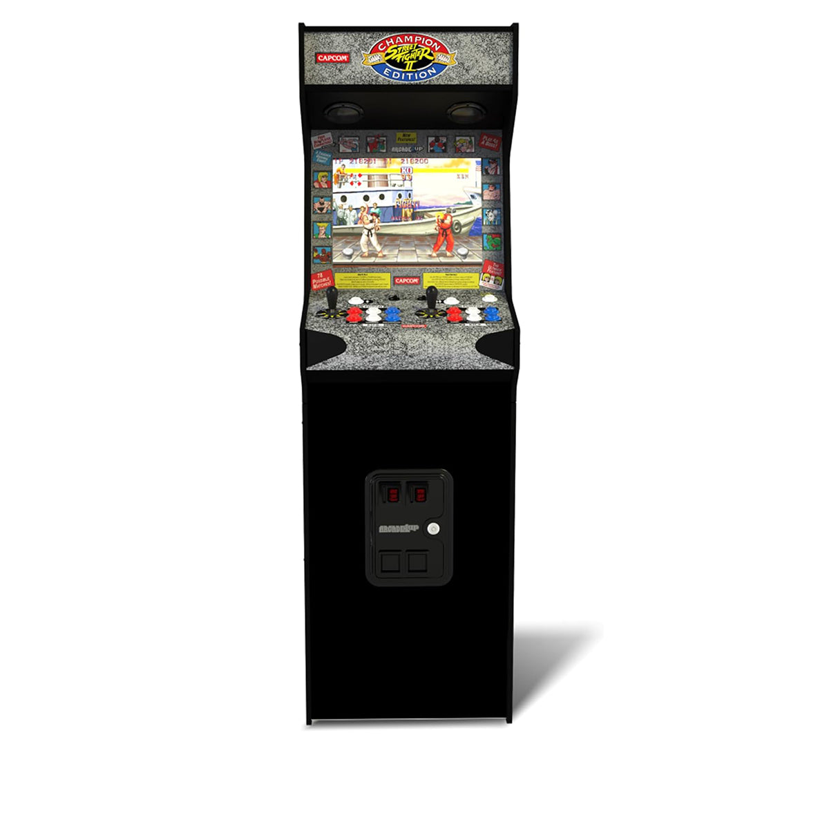 Arcade 1Up Street Fighter Deluxe Arcade Riserless