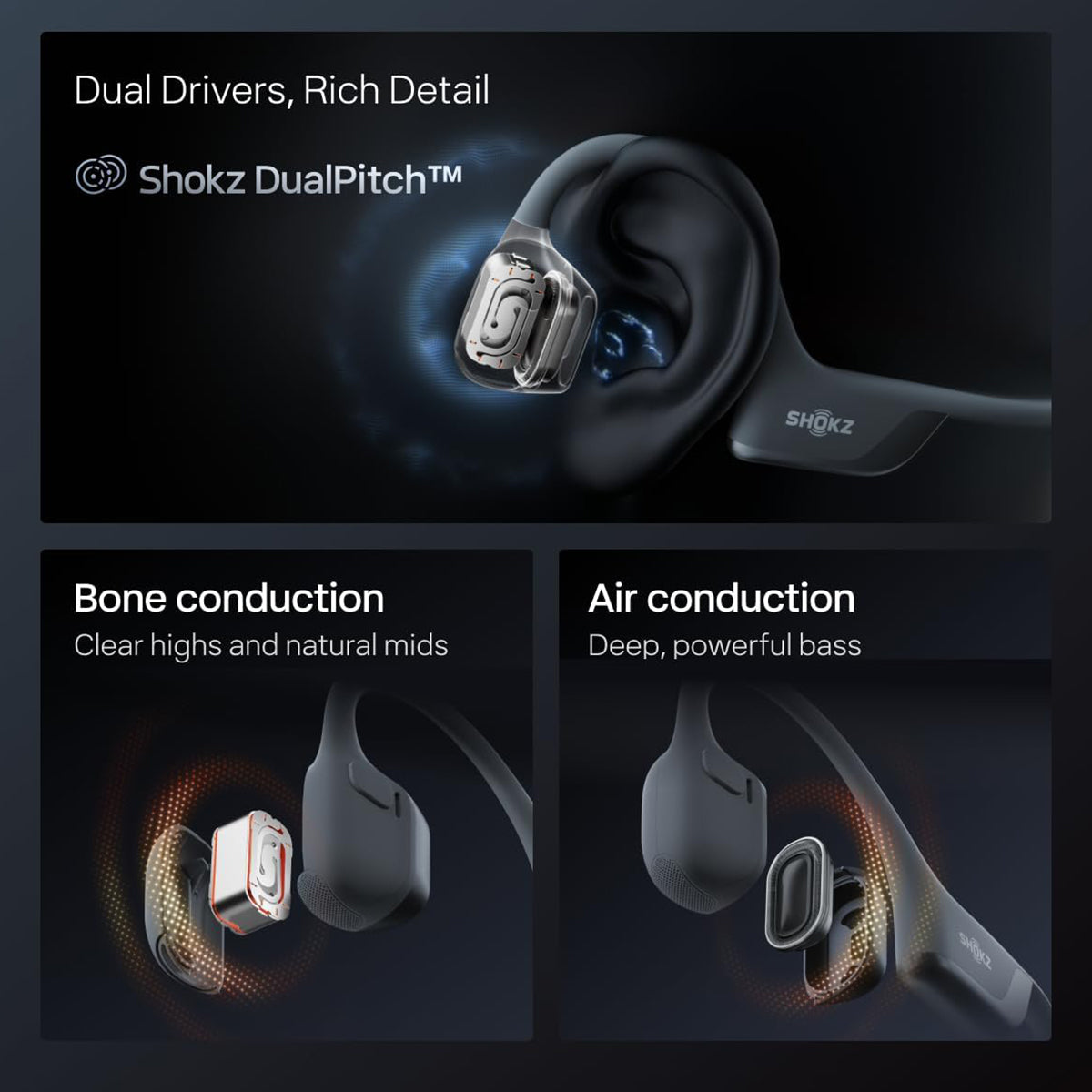 Shokz OpenRun Pro 2 Mini | Auricolari a Conduzione Ossea Compatti