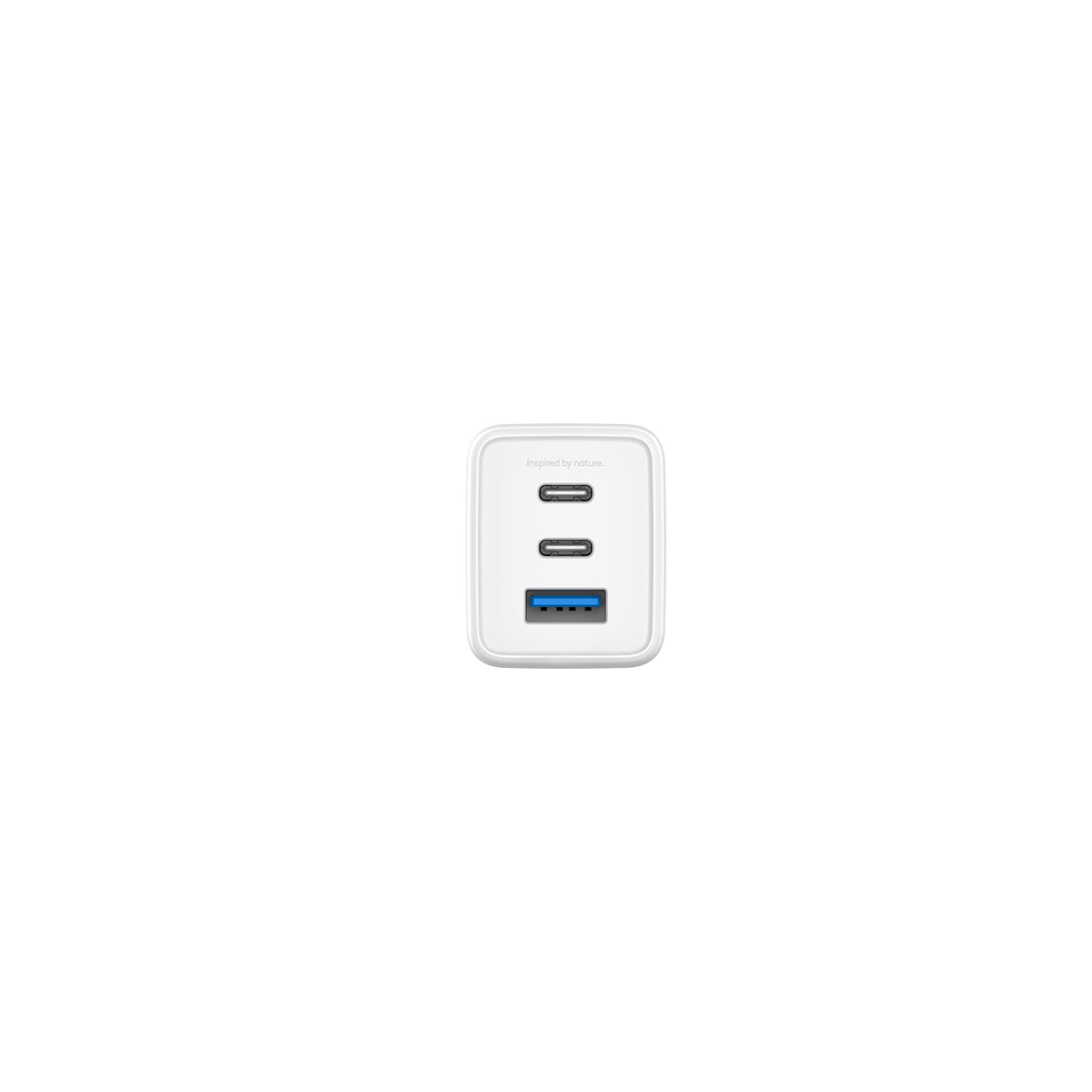 HUNE HURON 65W – Caricatore GaN Multiporta 2 USB-C + USB-A in Materiali Riciclati