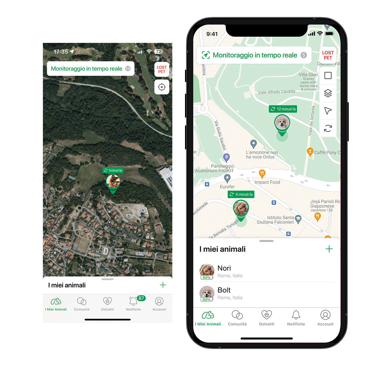 Trackipet GPS per Animali domestici