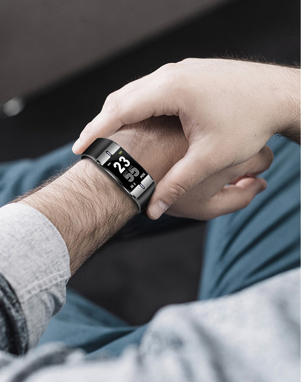 MAXCOM FW34 Silver Smartwatch – Compatto, Leggero e con Monitoraggio Attività Completo